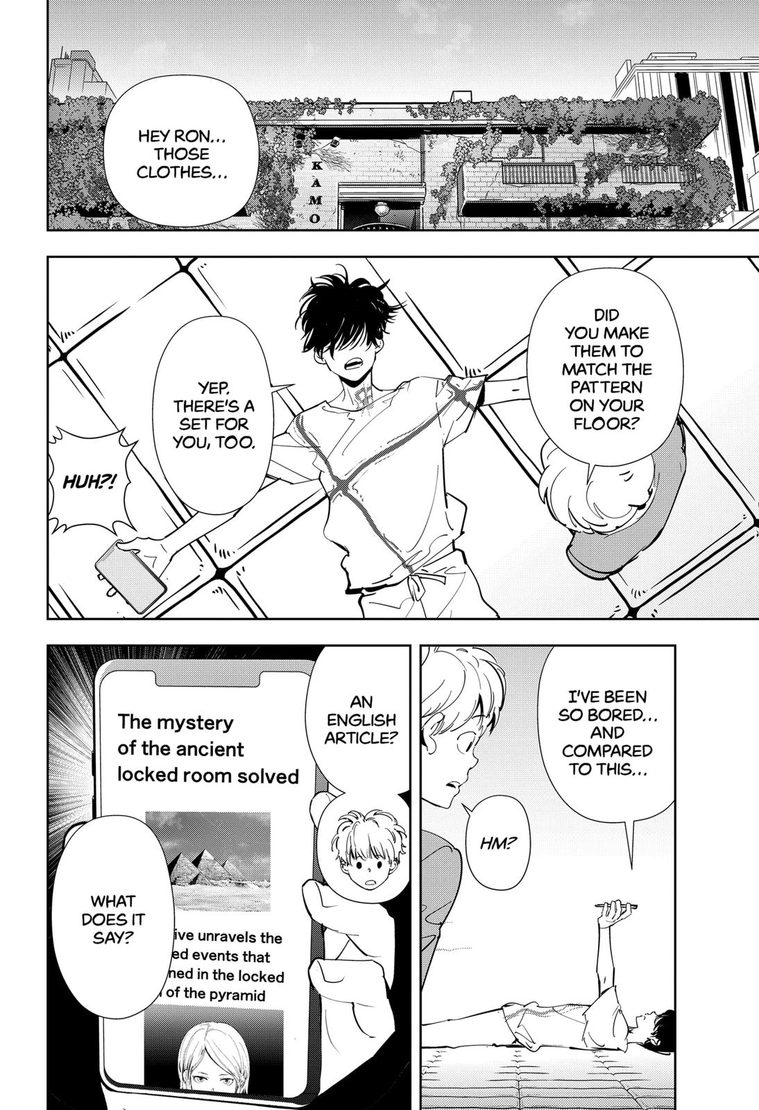 Kamonohashi Ron no Kindan Suiri chapter 63 page 4