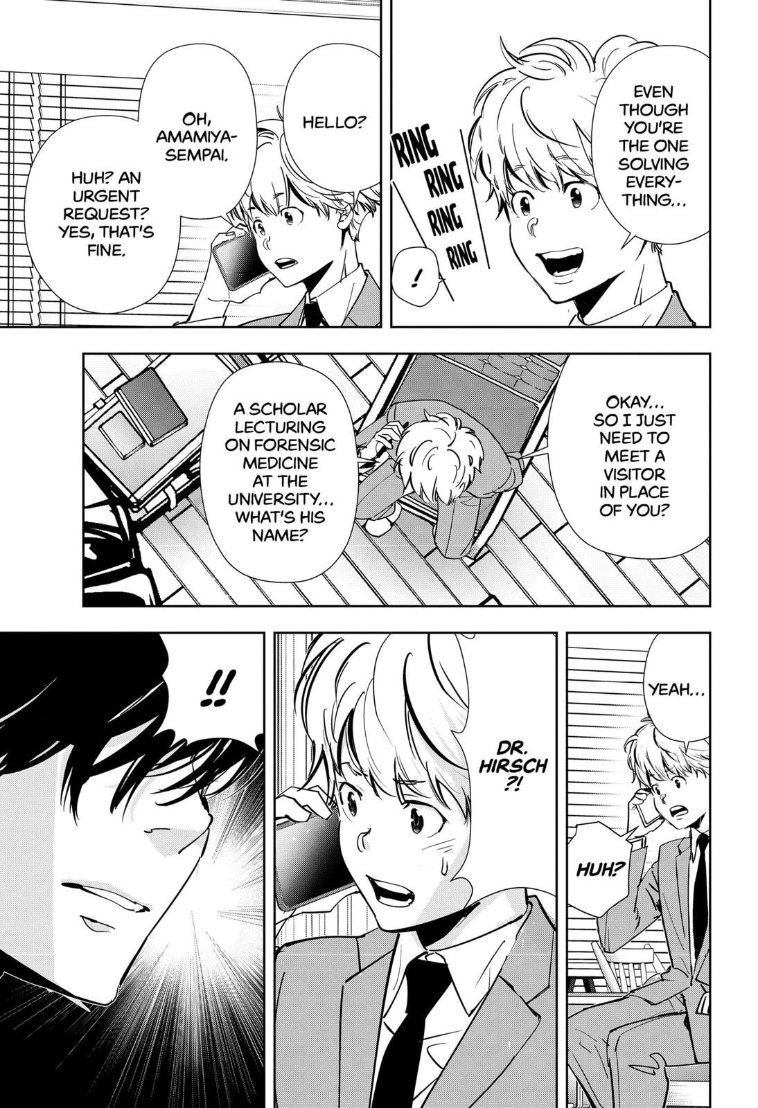 Kamonohashi Ron no Kindan Suiri chapter 63 page 9