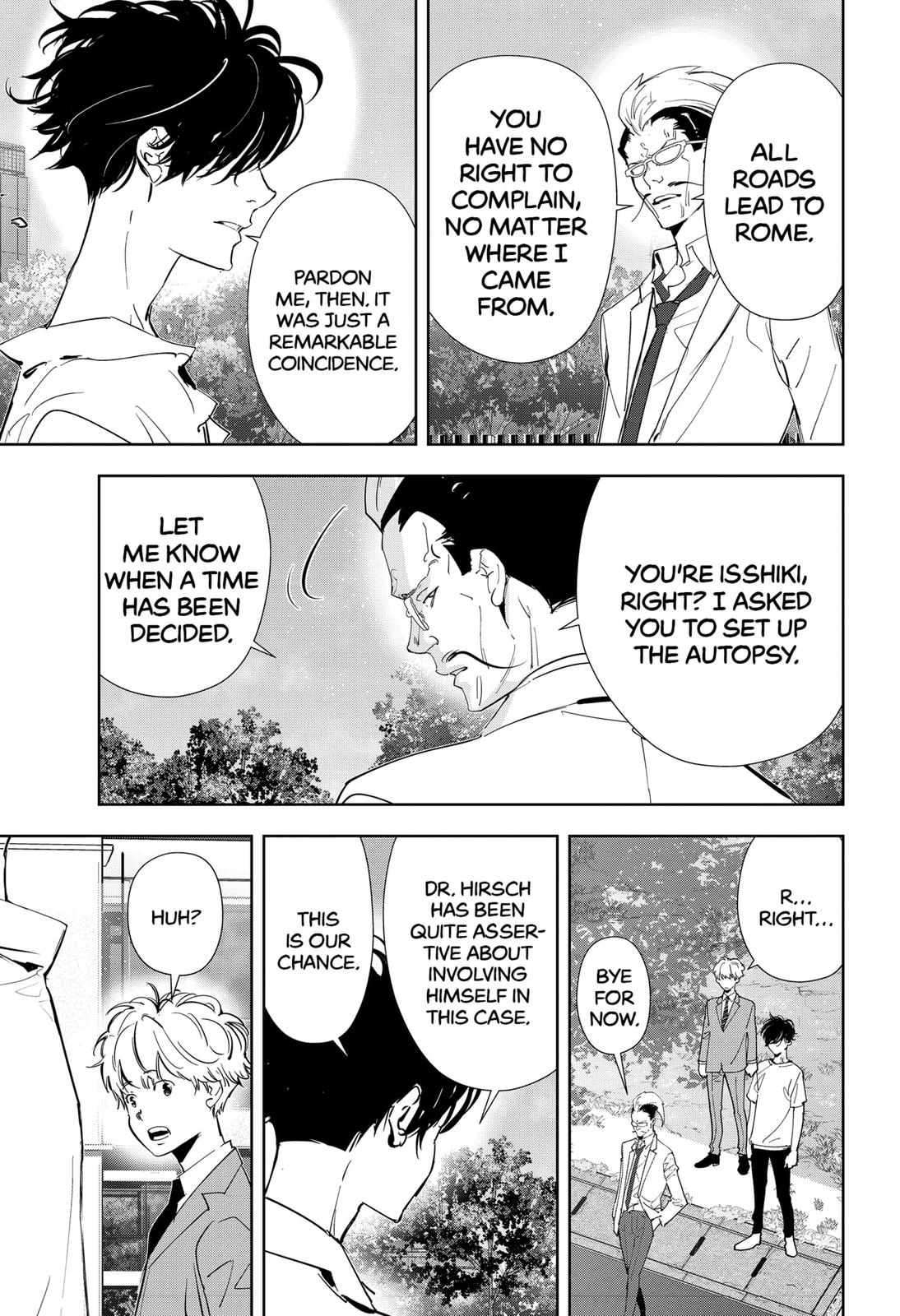 Kamonohashi Ron no Kindan Suiri chapter 65 page 3