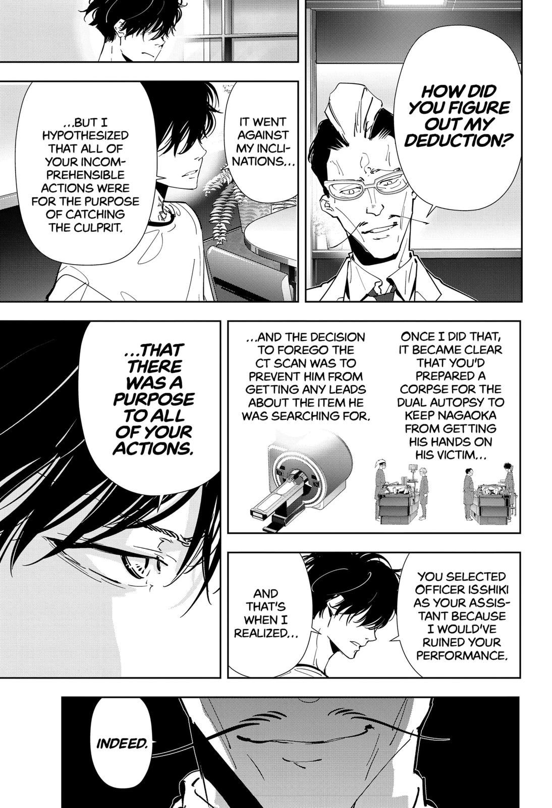 Kamonohashi Ron no Kindan Suiri chapter 66 page 21