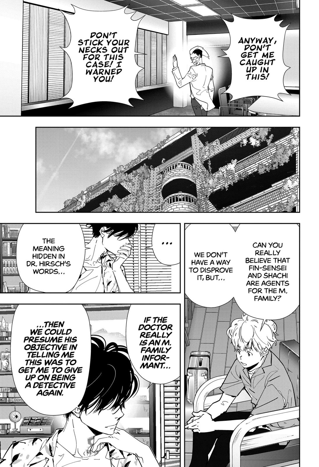 Kamonohashi Ron no Kindan Suiri chapter 67 page 9