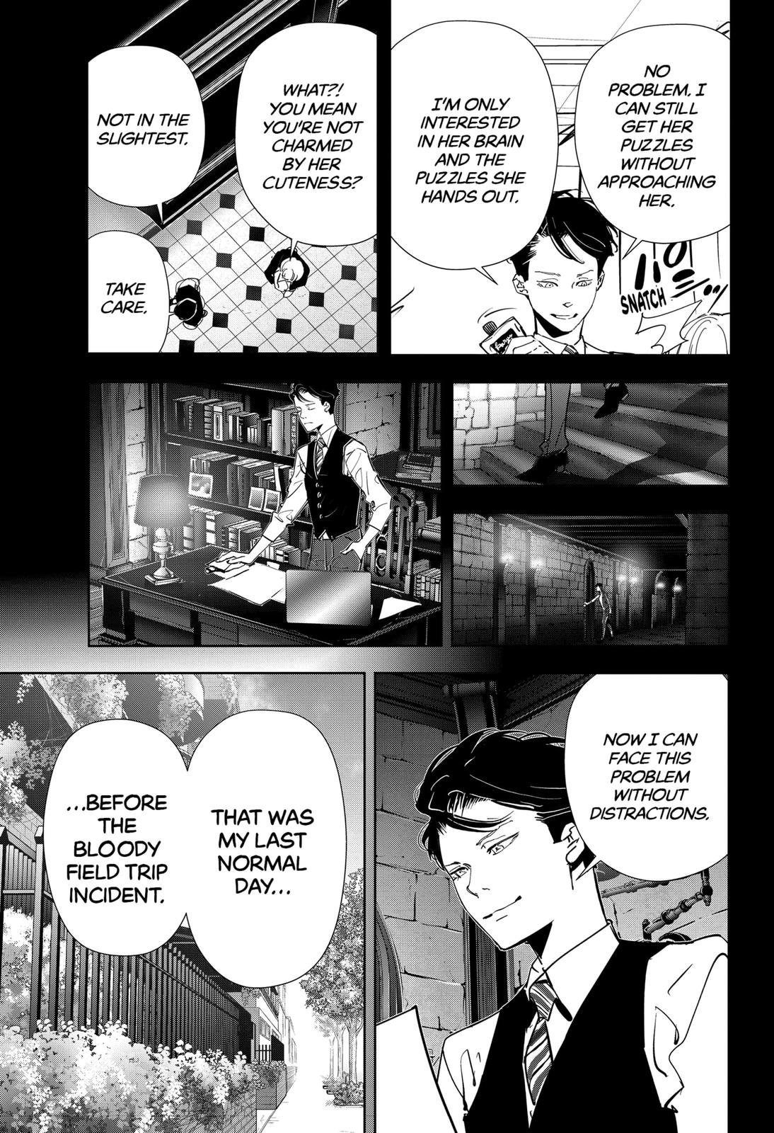 Kamonohashi Ron no Kindan Suiri chapter 74 page 13