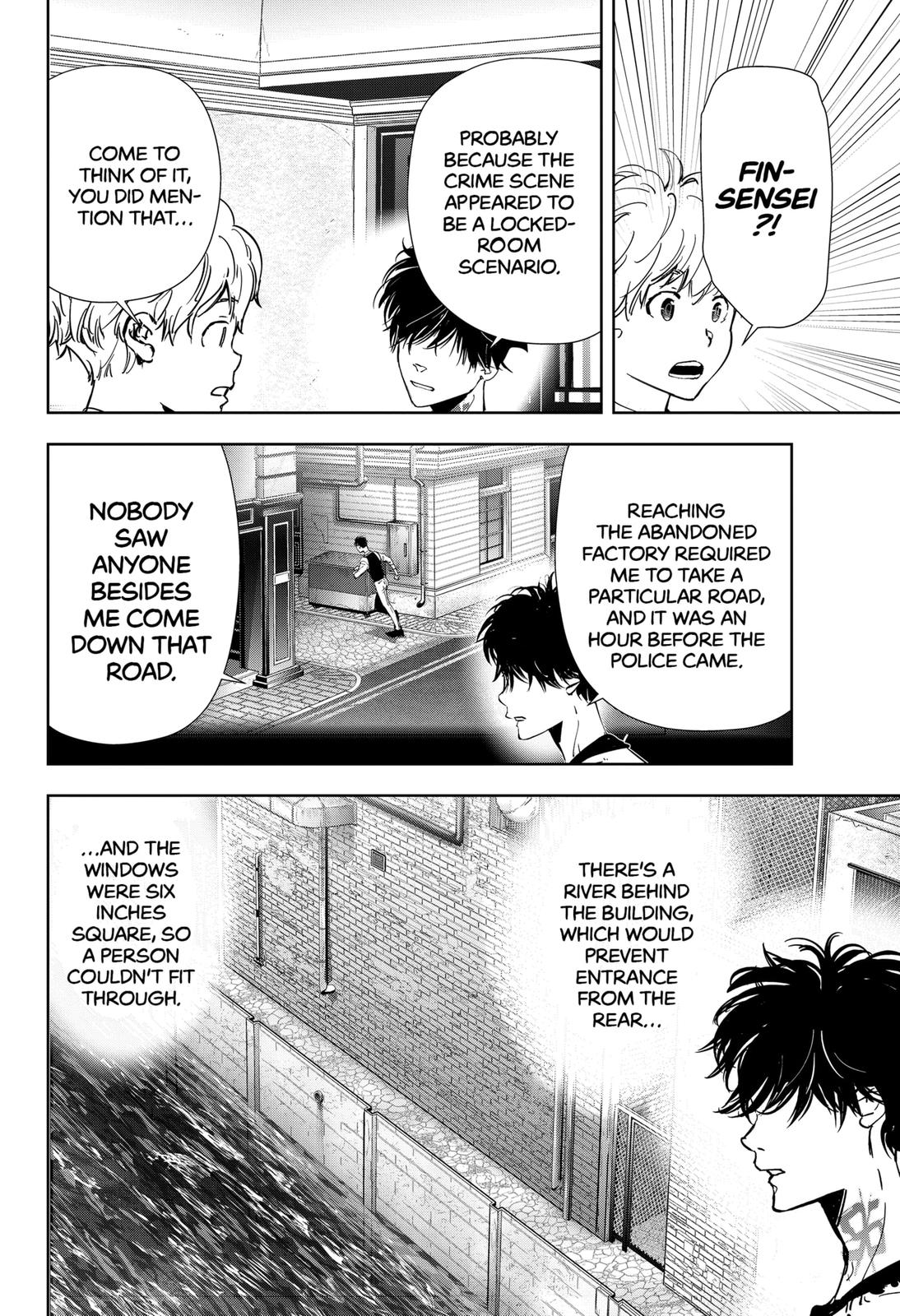 Kamonohashi Ron no Kindan Suiri chapter 75 page 14