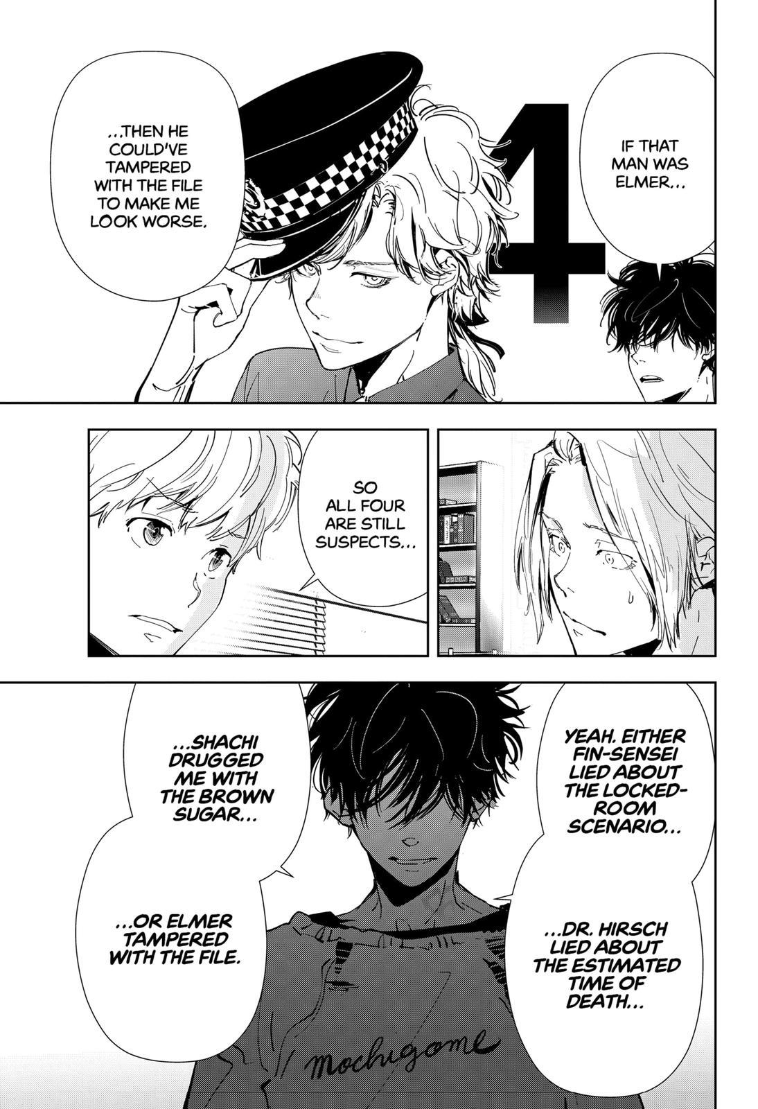 Kamonohashi Ron no Kindan Suiri chapter 75 page 19