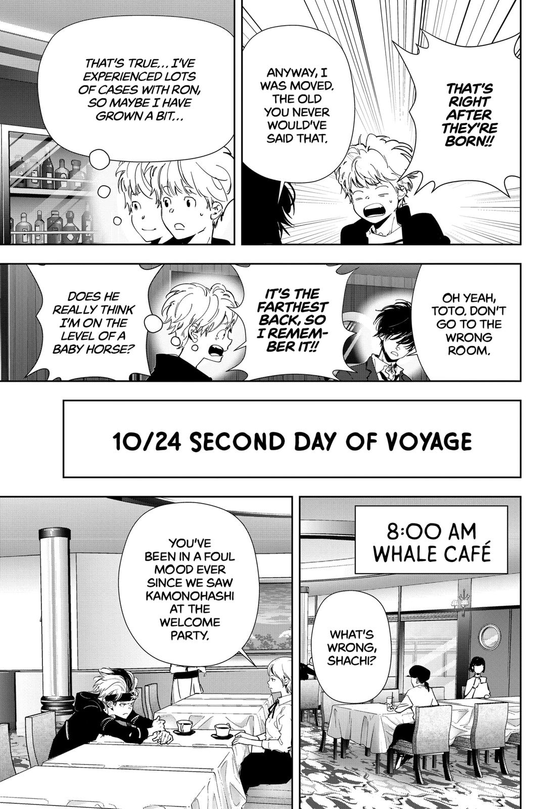 Kamonohashi Ron no Kindan Suiri chapter 79 page 14