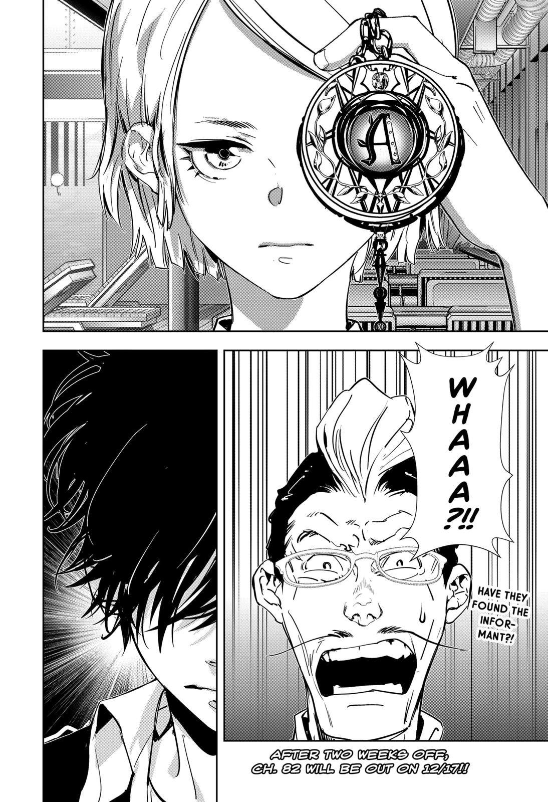 Kamonohashi Ron no Kindan Suiri chapter 81 page 18