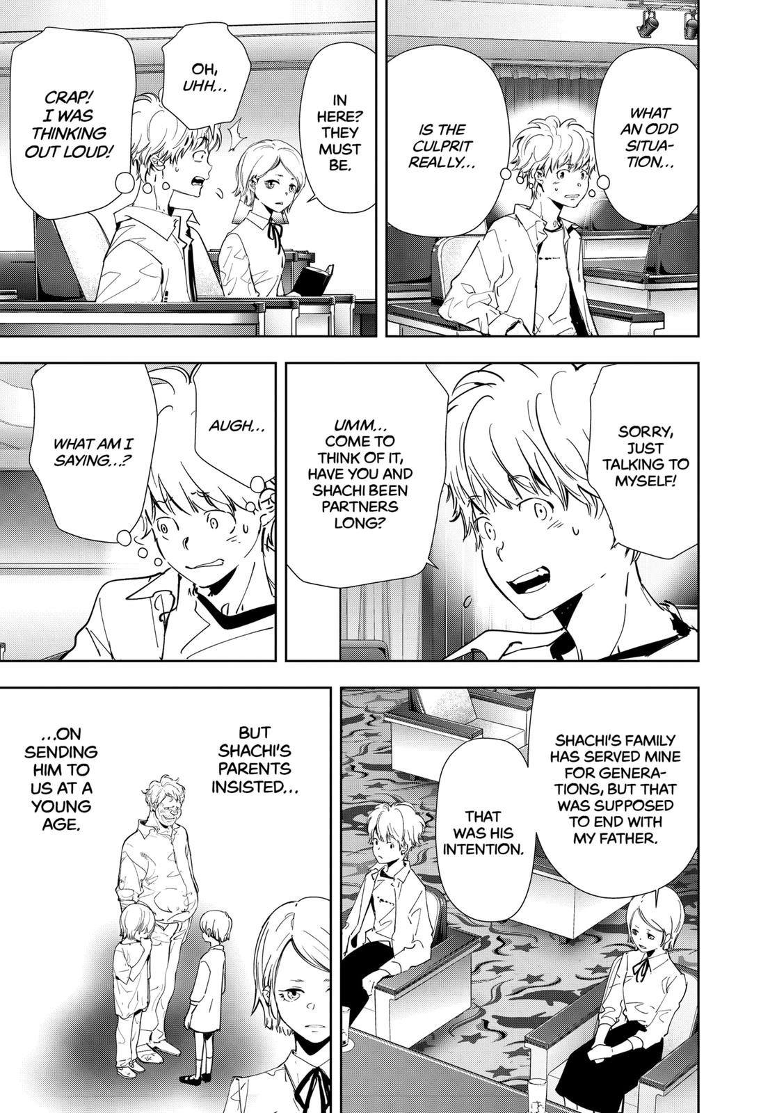 Kamonohashi Ron no Kindan Suiri chapter 83 page 13