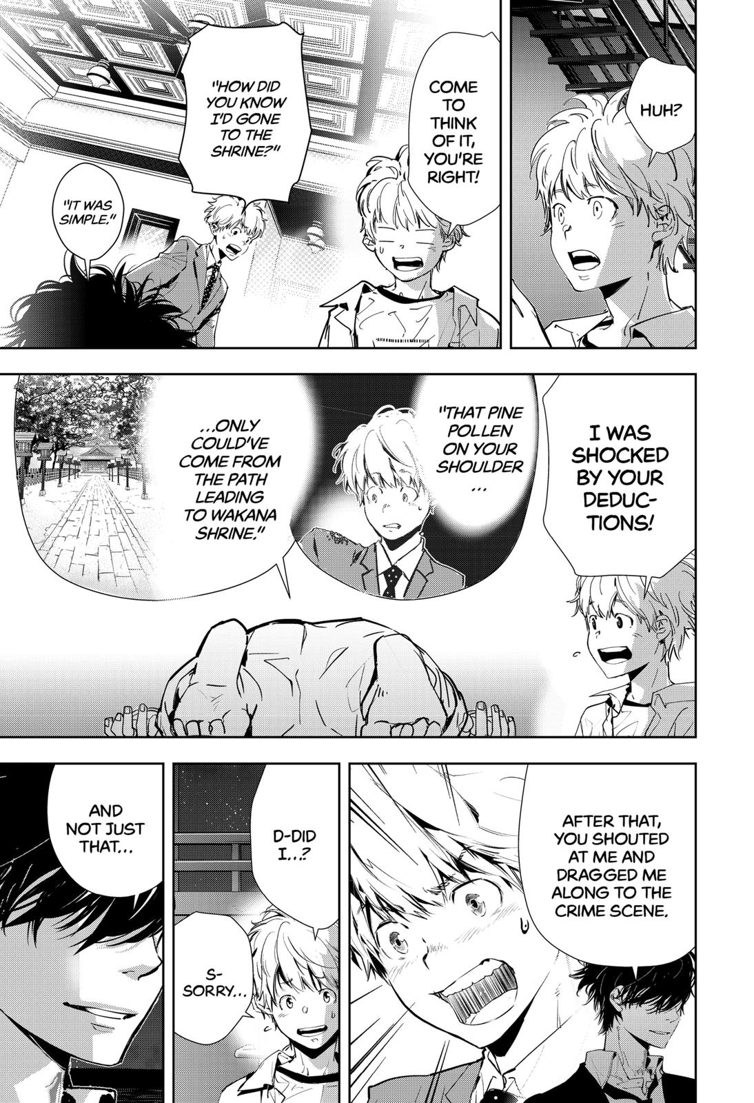 Kamonohashi Ron no Kindan Suiri chapter 85 page 16