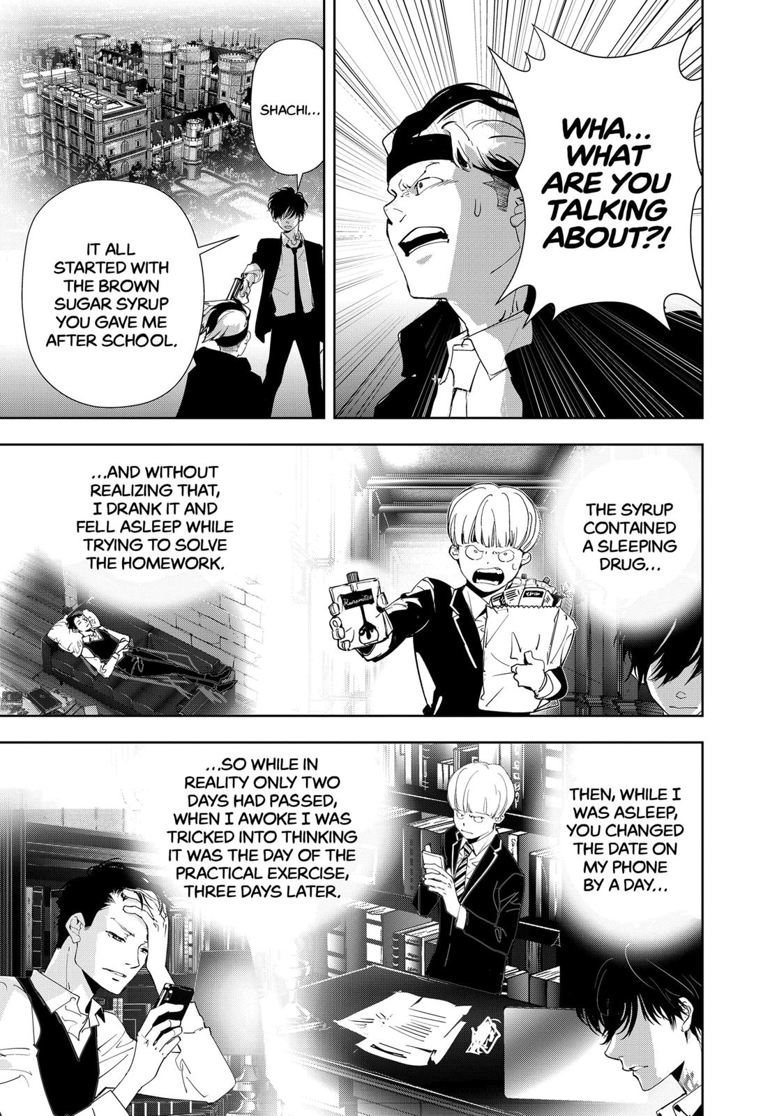 Kamonohashi Ron no Kindan Suiri chapter 87 page 14