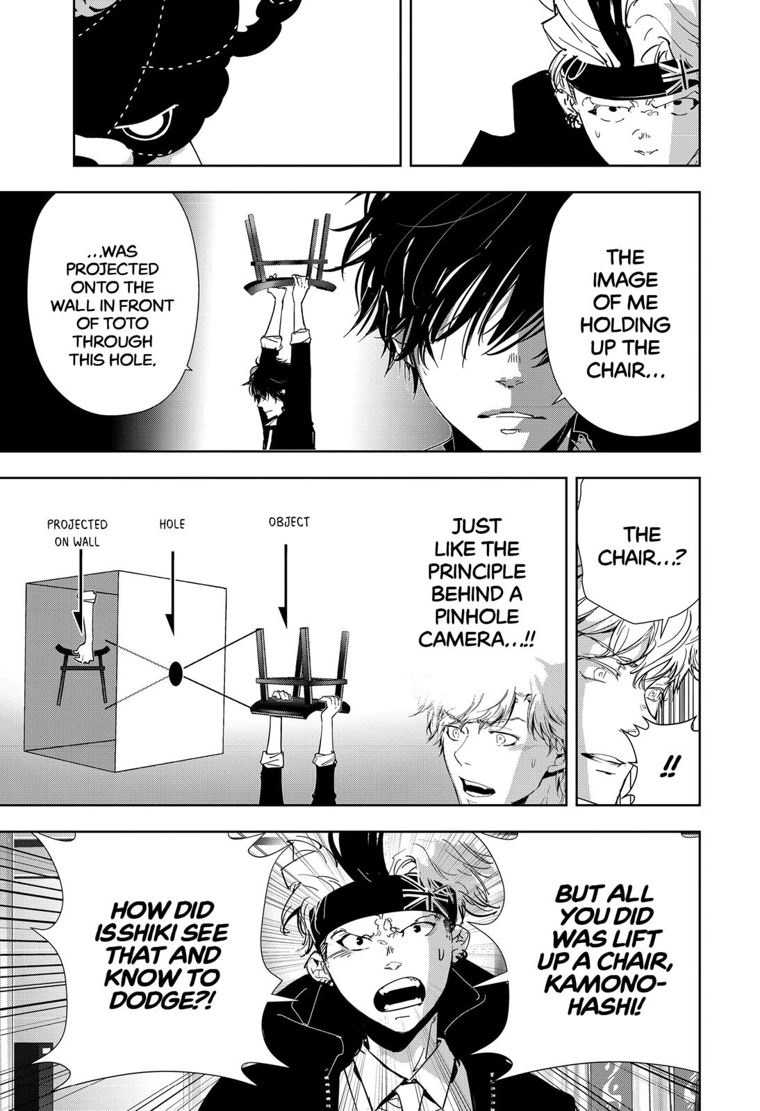 Kamonohashi Ron no Kindan Suiri chapter 90 page 18