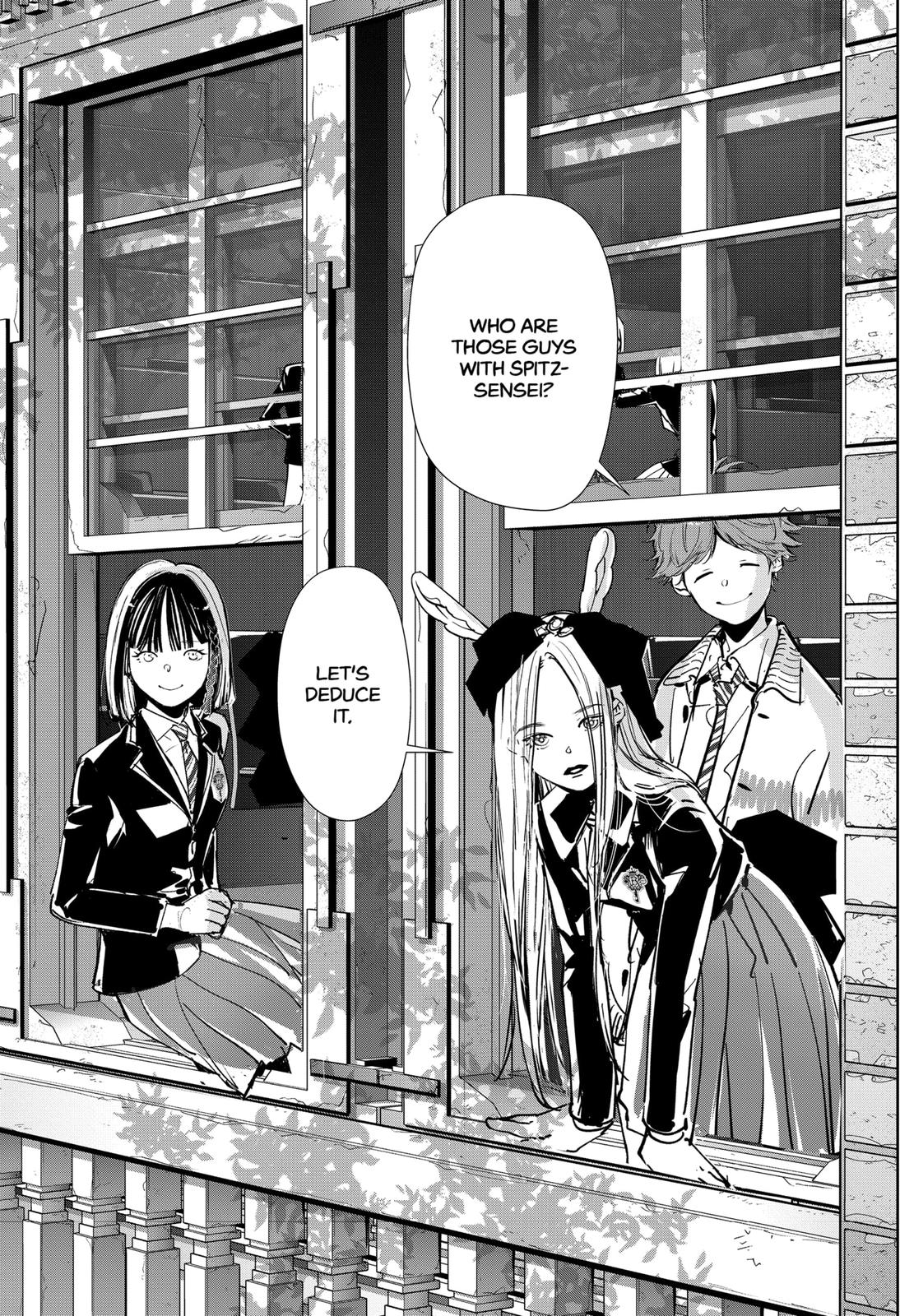 Kamonohashi Ron no Kindan Suiri chapter 97 page 14