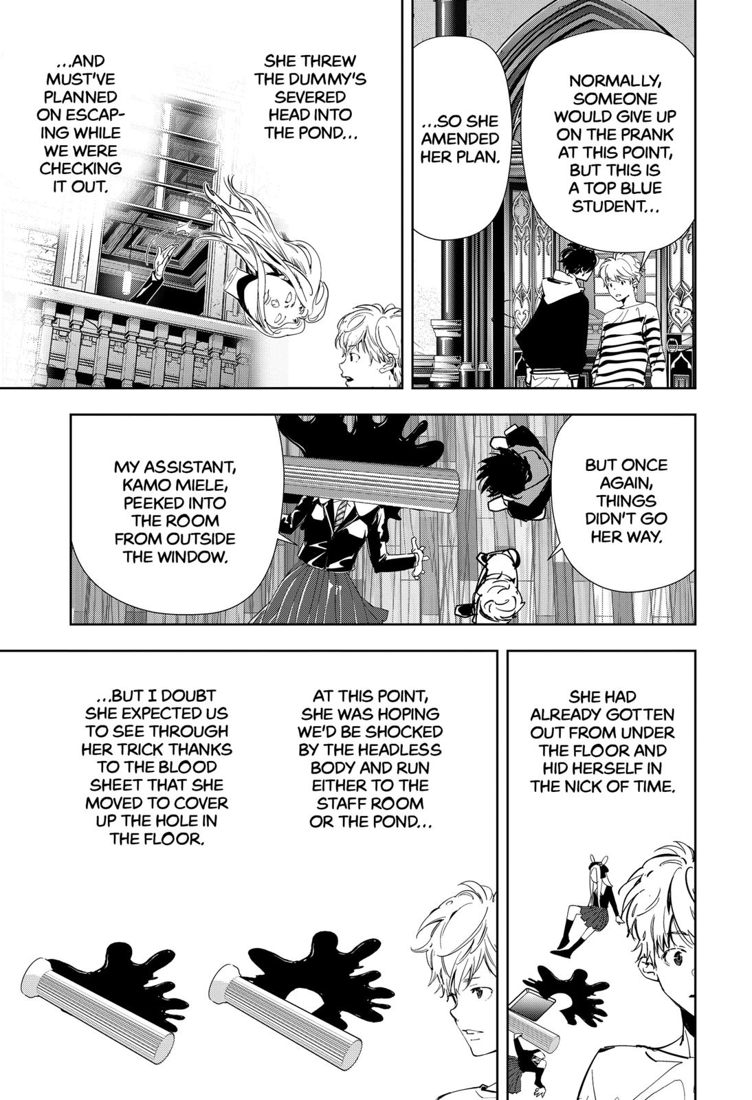 Kamonohashi Ron no Kindan Suiri chapter 99 page 11