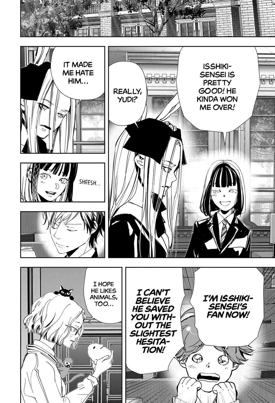 Kamonohashi Ron no Kindan Suiri chapter 99 page 14