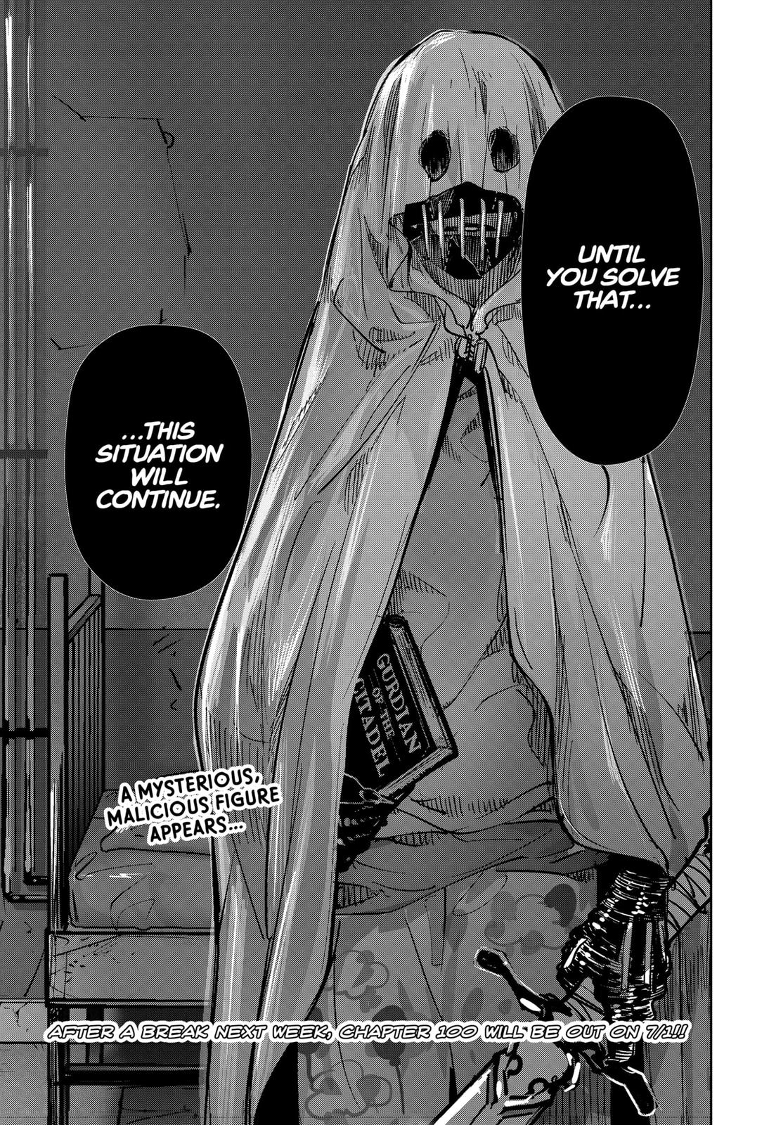 Kamonohashi Ron no Kindan Suiri chapter 99 page 23