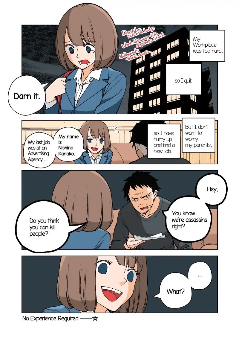 Kanako's Life as an Assassin chapter 1 page 2