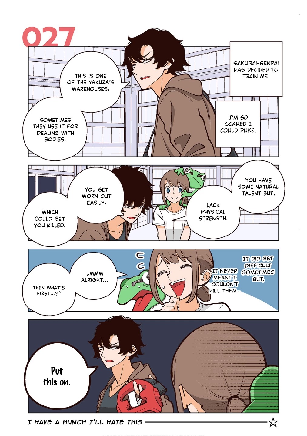 Kanako's Life as an Assassin chapter 27 page 1