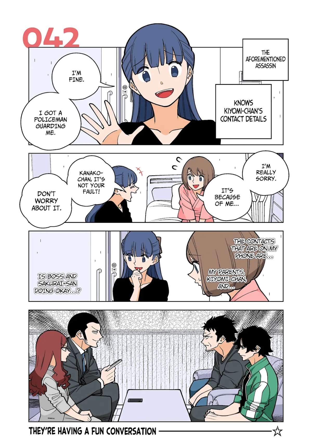 Kanako's Life as an Assassin chapter 42 page 1