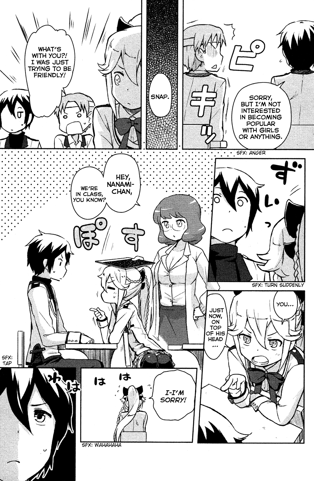 Kanojo ga Flag o Oraretara chapter 1 page 18