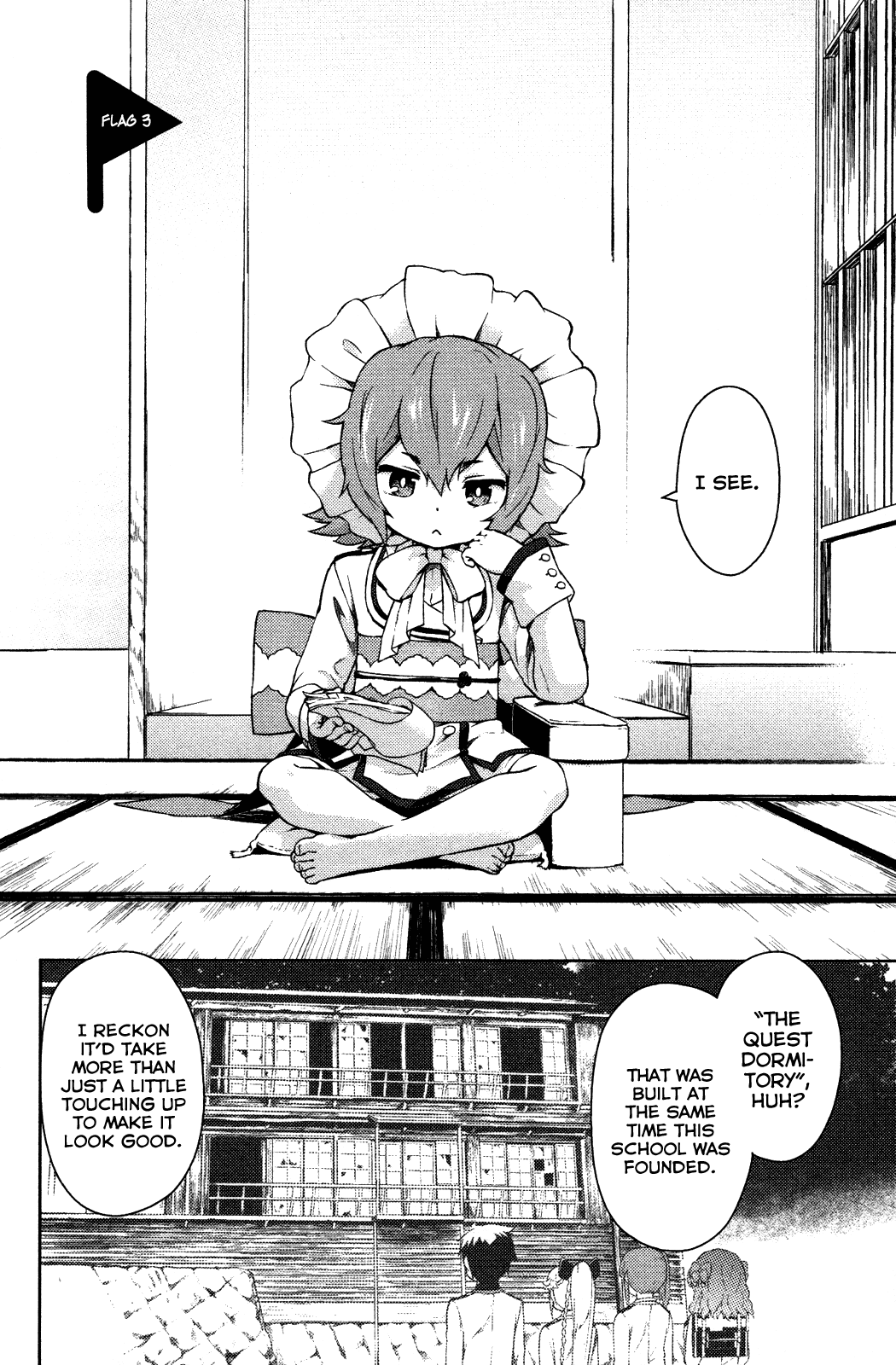 Kanojo ga Flag o Oraretara chapter 3 page 4