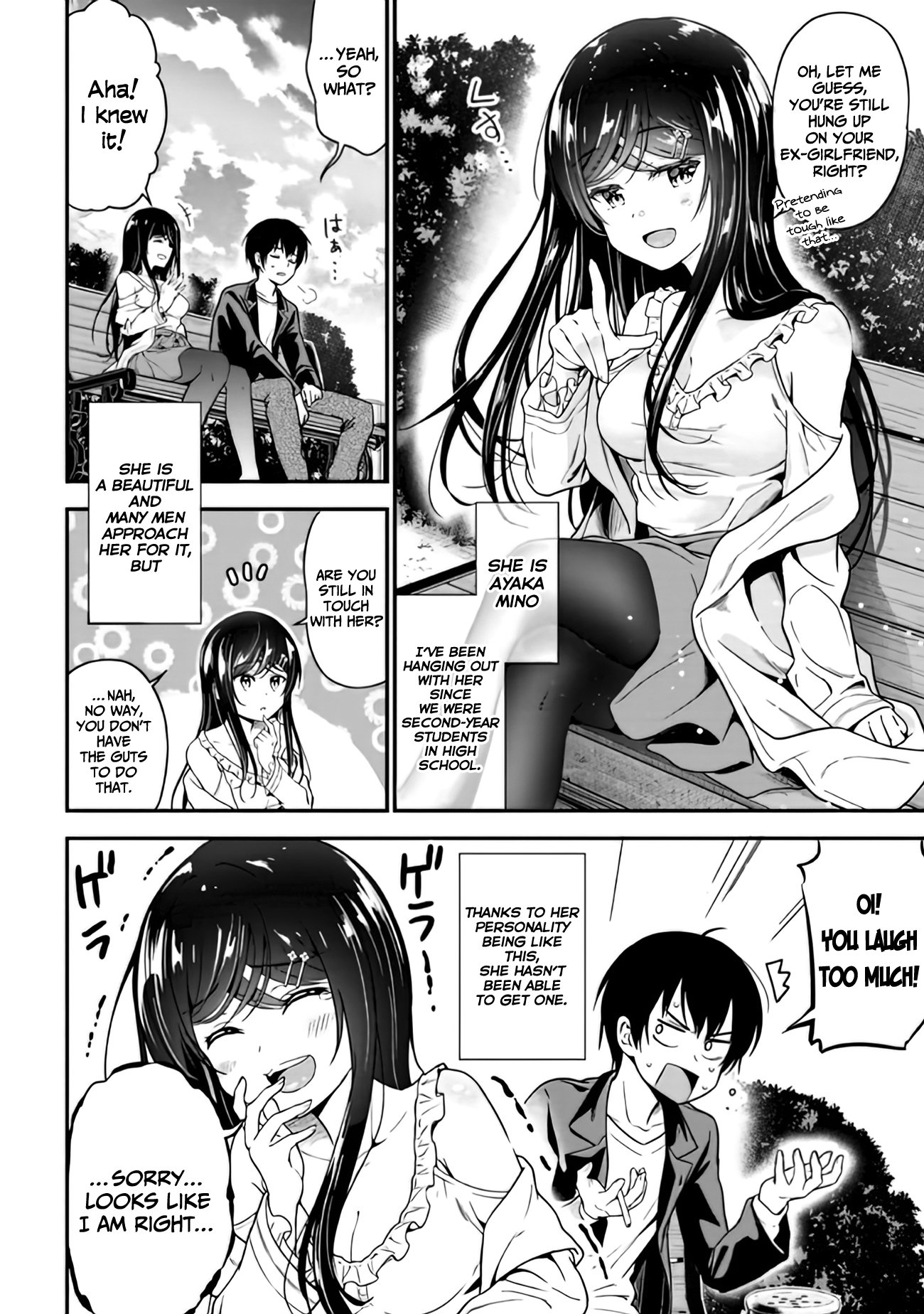 Kanojo Ni Uwaki Sareteita Ore Ga, Koakuma Na Kouhai Ni Natsukareteimasu chapter 1.1 page 5