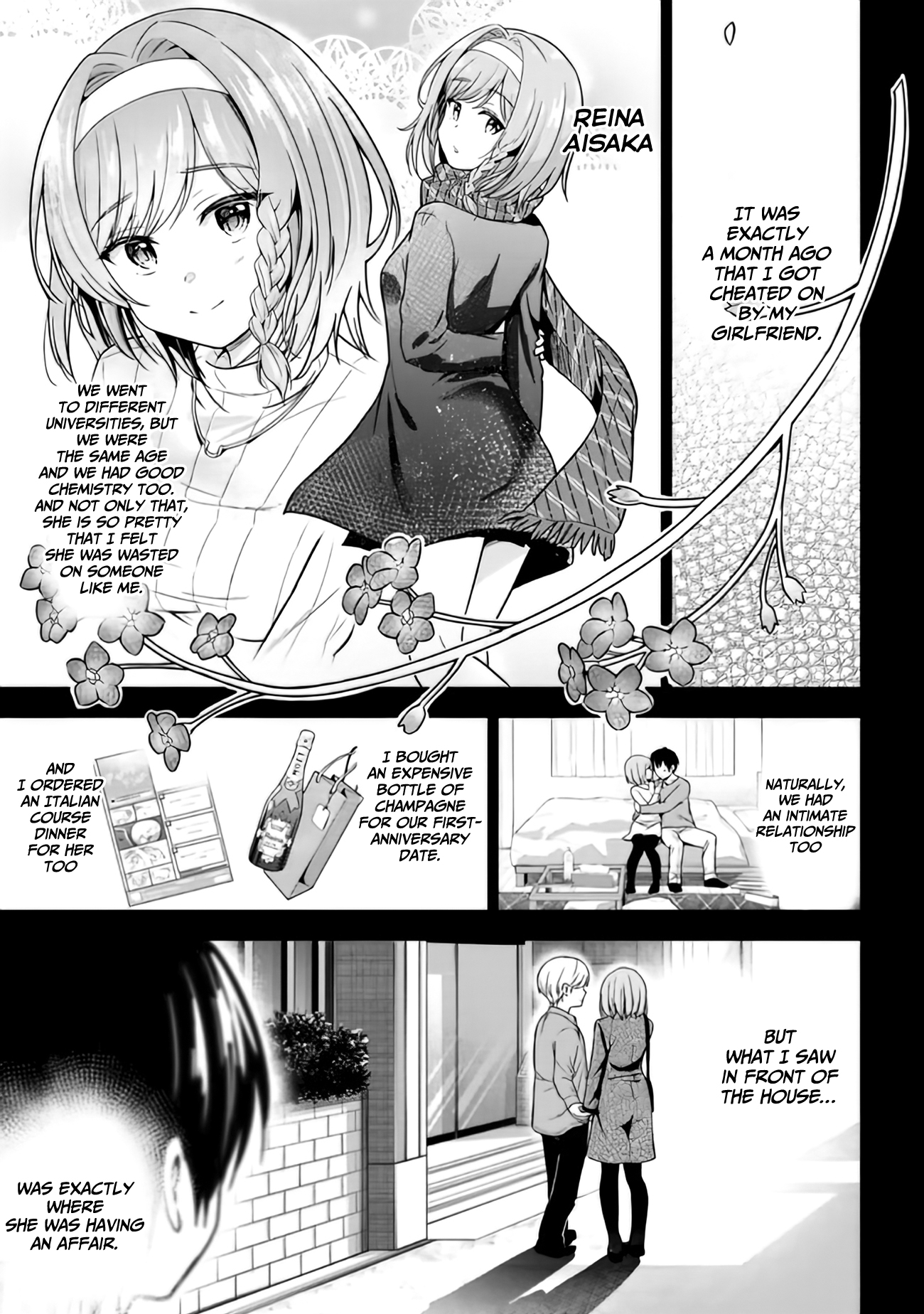 Kanojo Ni Uwaki Sareteita Ore Ga, Koakuma Na Kouhai Ni Natsukareteimasu chapter 1 page 14