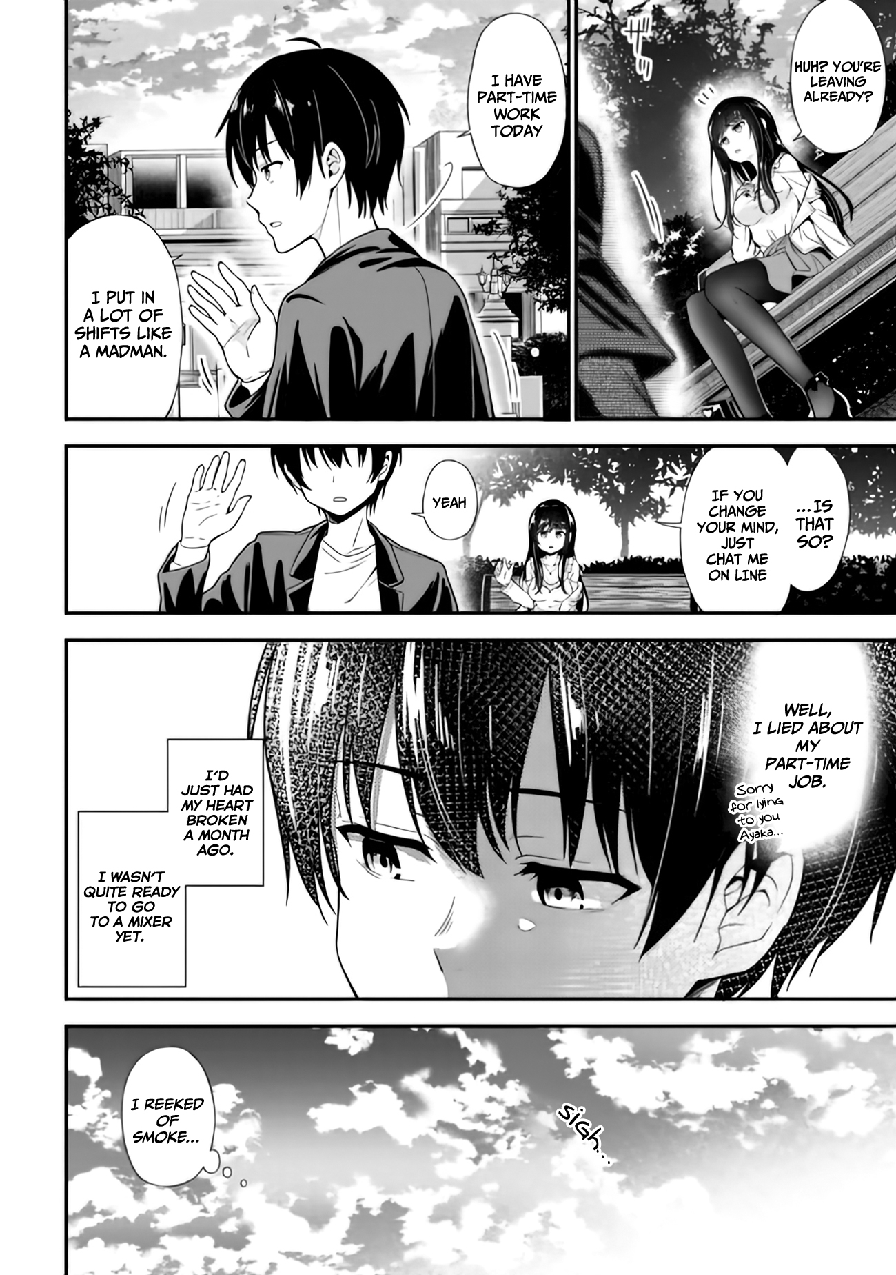 Kanojo Ni Uwaki Sareteita Ore Ga, Koakuma Na Kouhai Ni Natsukareteimasu chapter 1 page 5