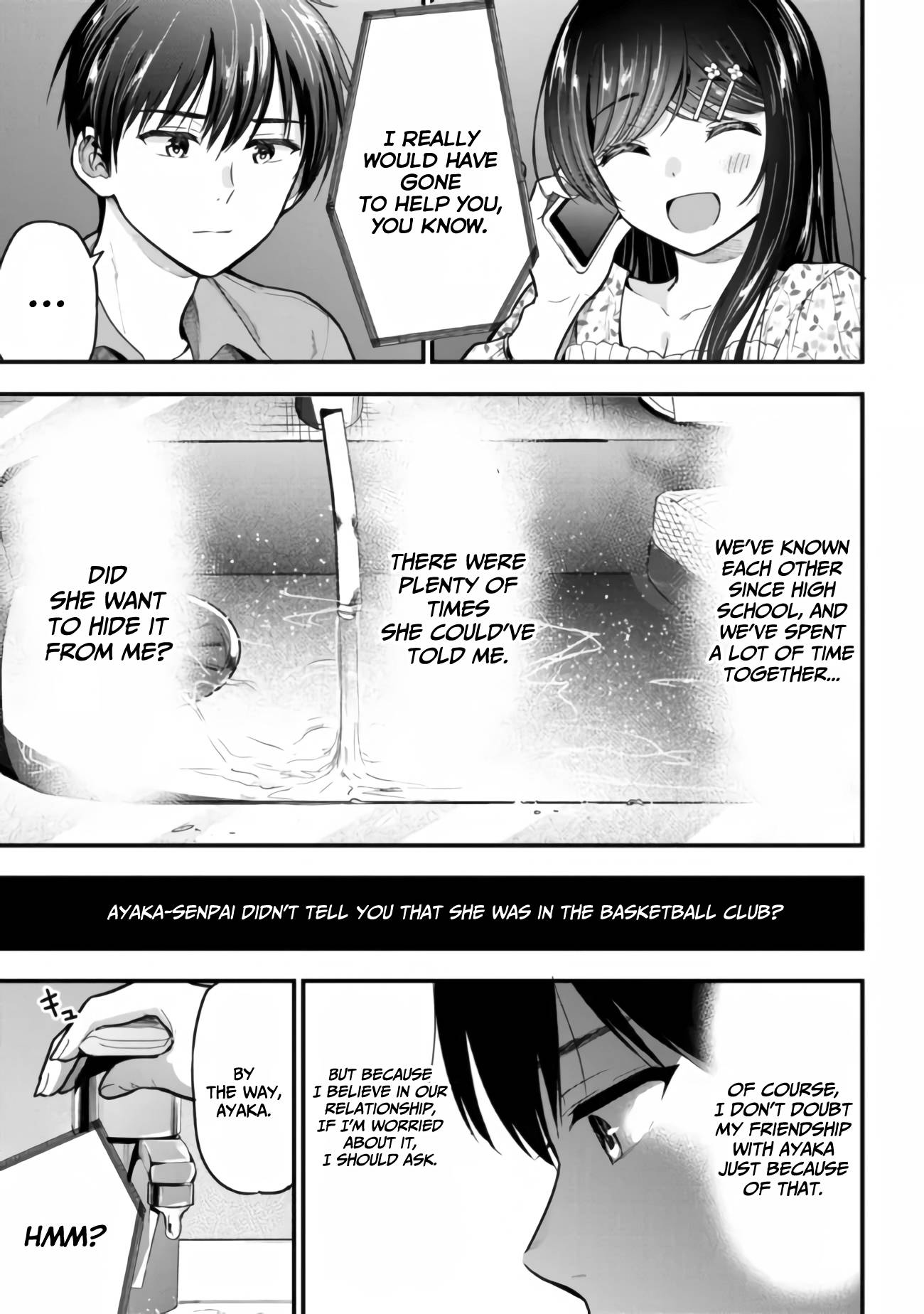 Kanojo Ni Uwaki Sareteita Ore Ga, Koakuma Na Kouhai Ni Natsukareteimasu chapter 10 page 35