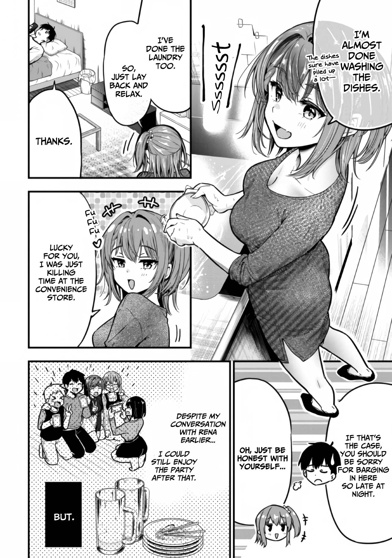 Kanojo Ni Uwaki Sareteita Ore Ga, Koakuma Na Kouhai Ni Natsukareteimasu chapter 12 page 14
