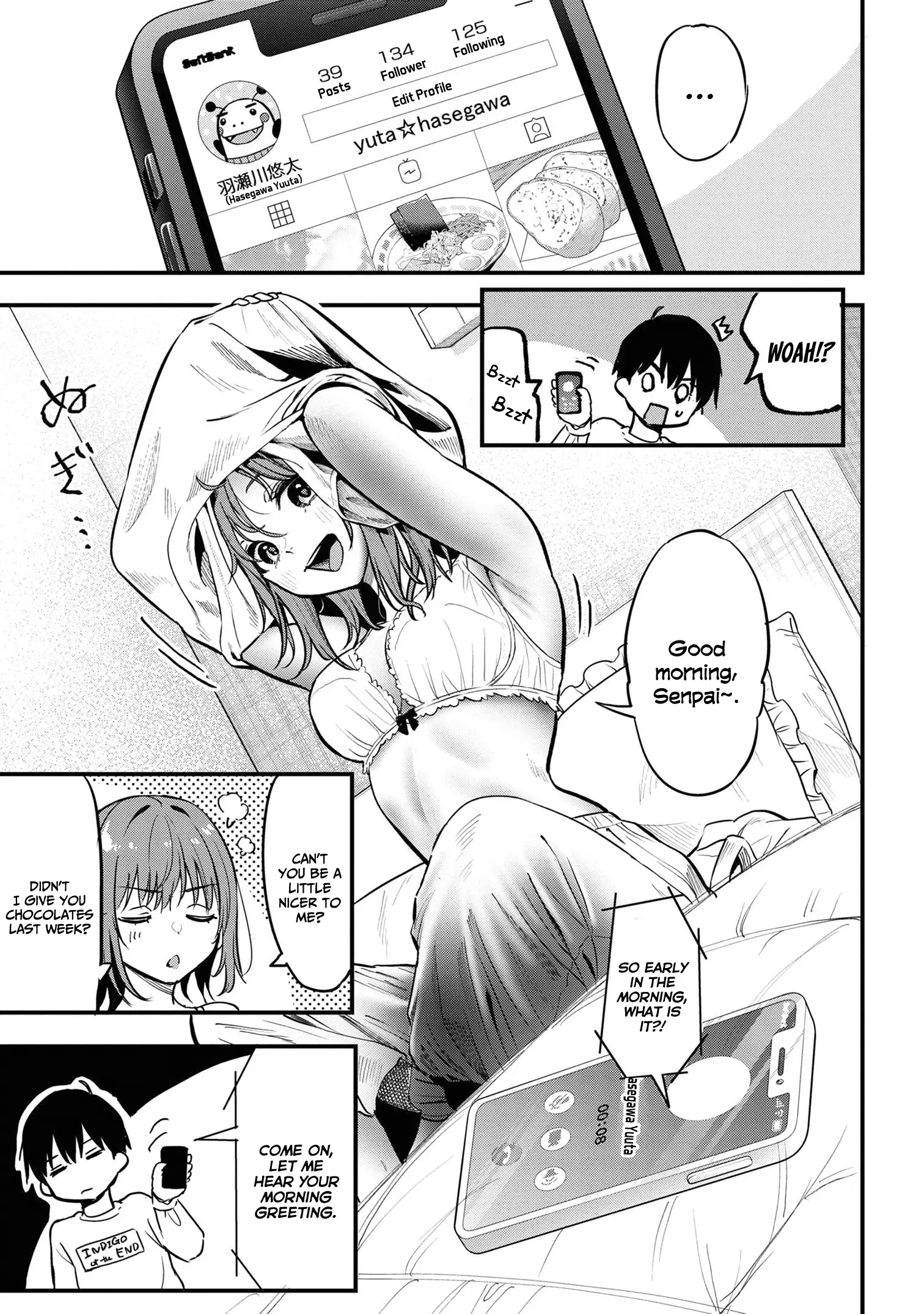 Kanojo Ni Uwaki Sareteita Ore Ga, Koakuma Na Kouhai Ni Natsukareteimasu chapter 18 page 4