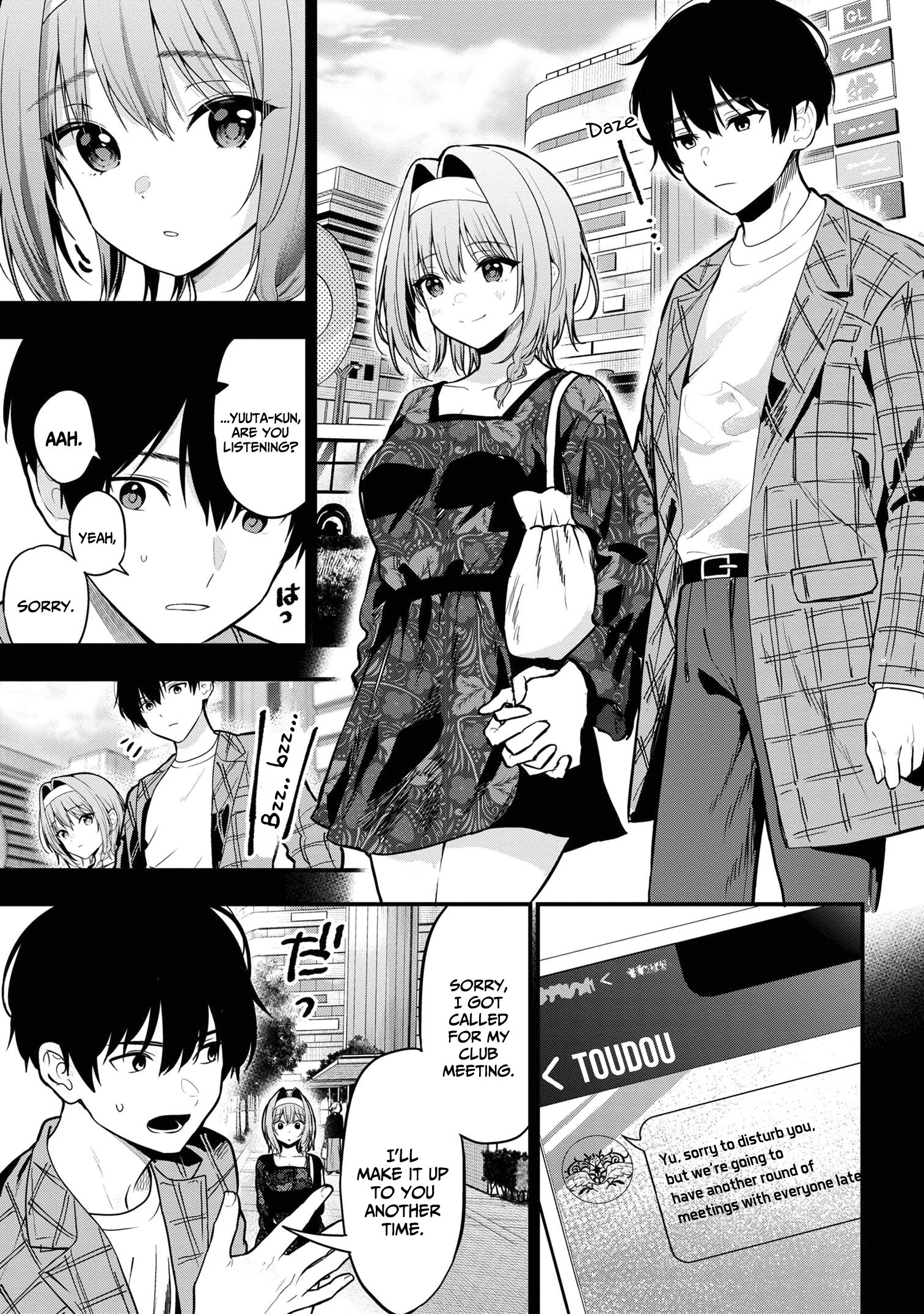 Kanojo Ni Uwaki Sareteita Ore Ga, Koakuma Na Kouhai Ni Natsukareteimasu chapter 26 page 4