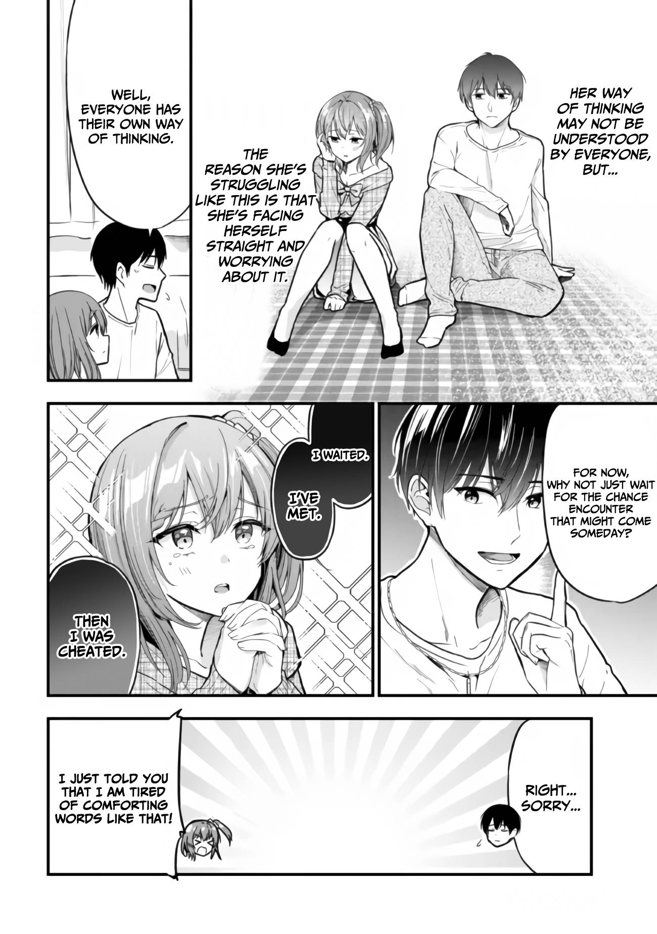 Kanojo Ni Uwaki Sareteita Ore Ga, Koakuma Na Kouhai Ni Natsukareteimasu chapter 7.2 page 9