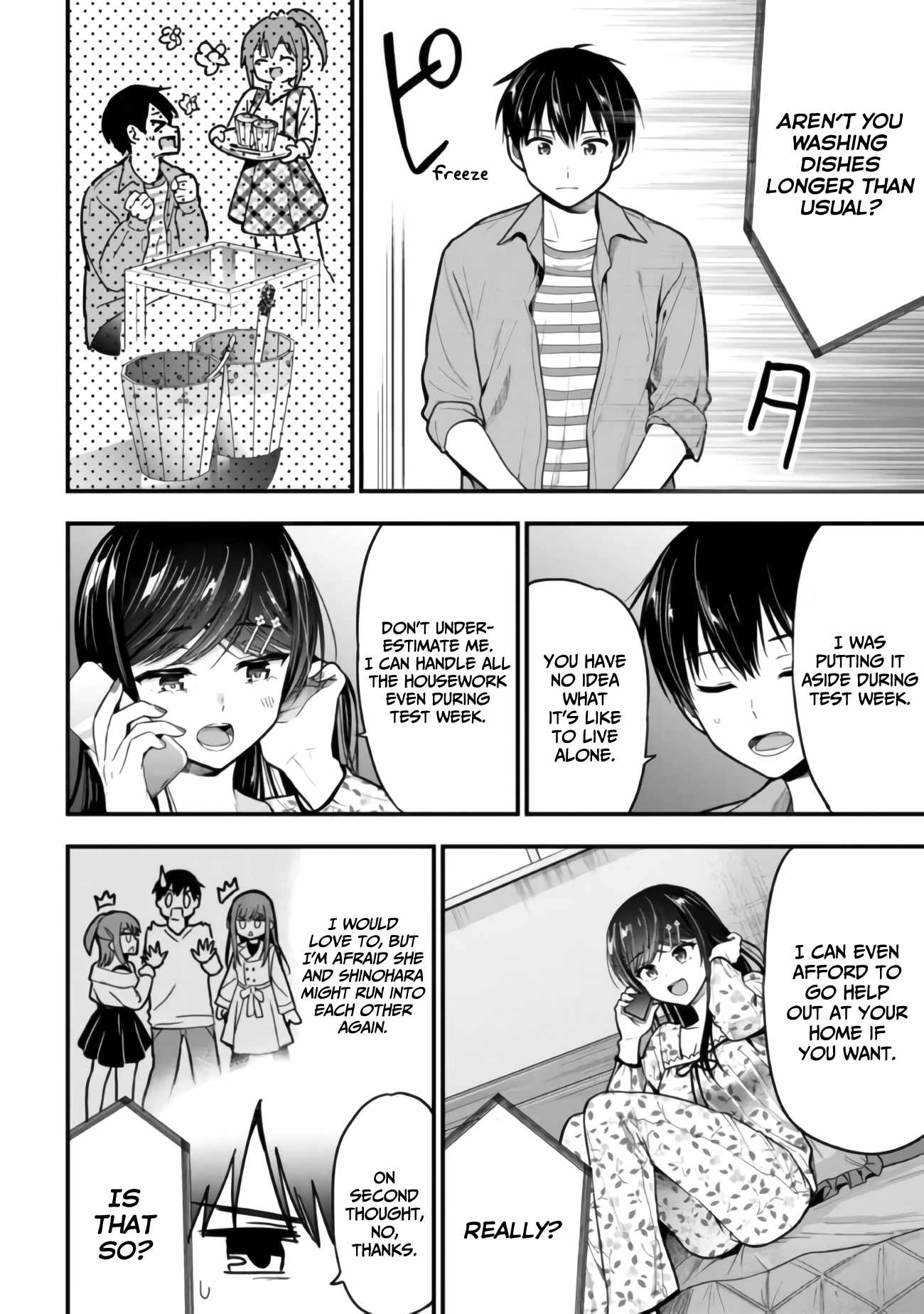 Kanojo ni Uwakisareteita Ore ga, Koakuma na Kouhai ni Natsukareteimasu chapter 10 page 34