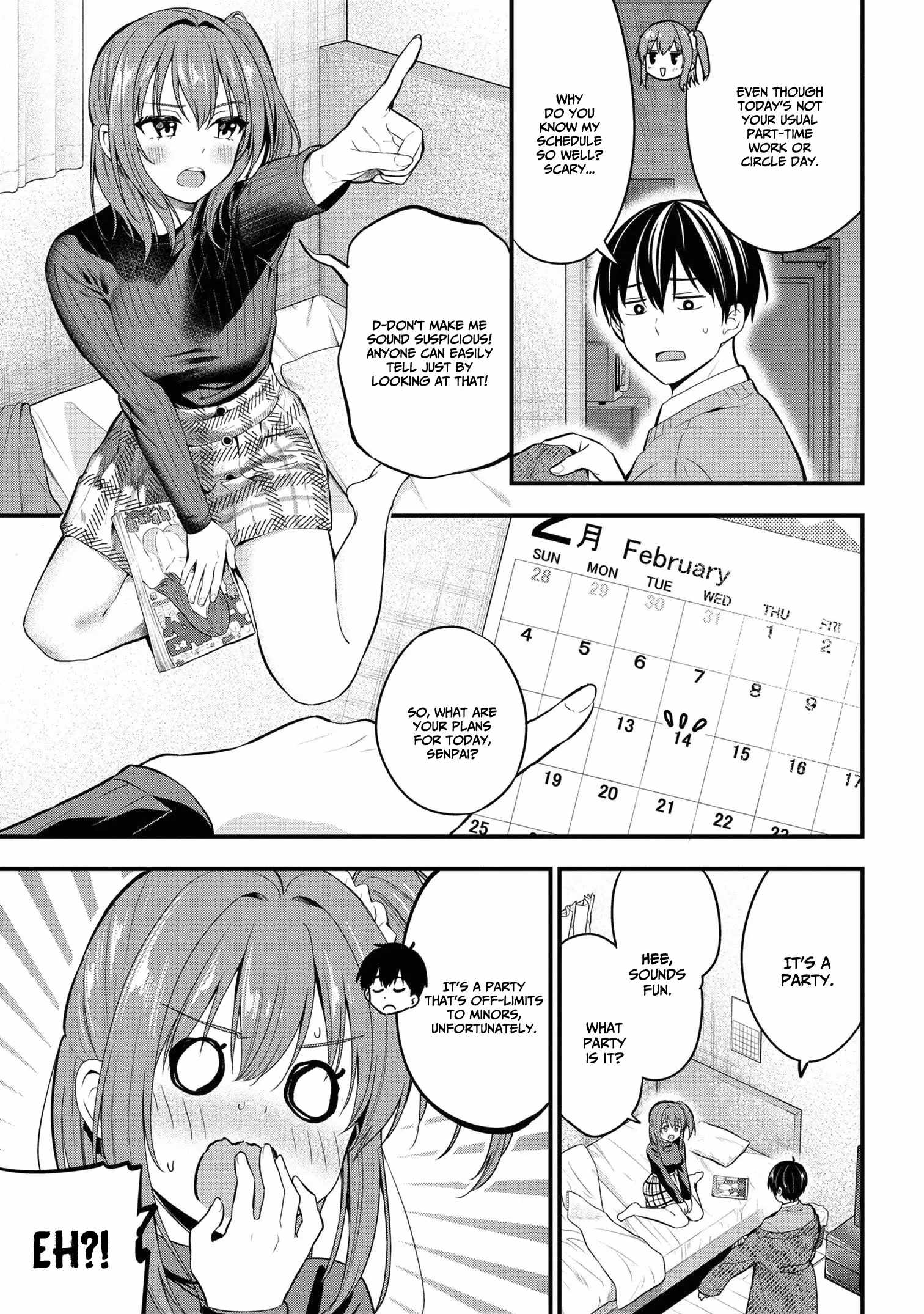 Kanojo ni Uwakisareteita Ore ga, Koakuma na Kouhai ni Natsukareteimasu chapter 16 page 4