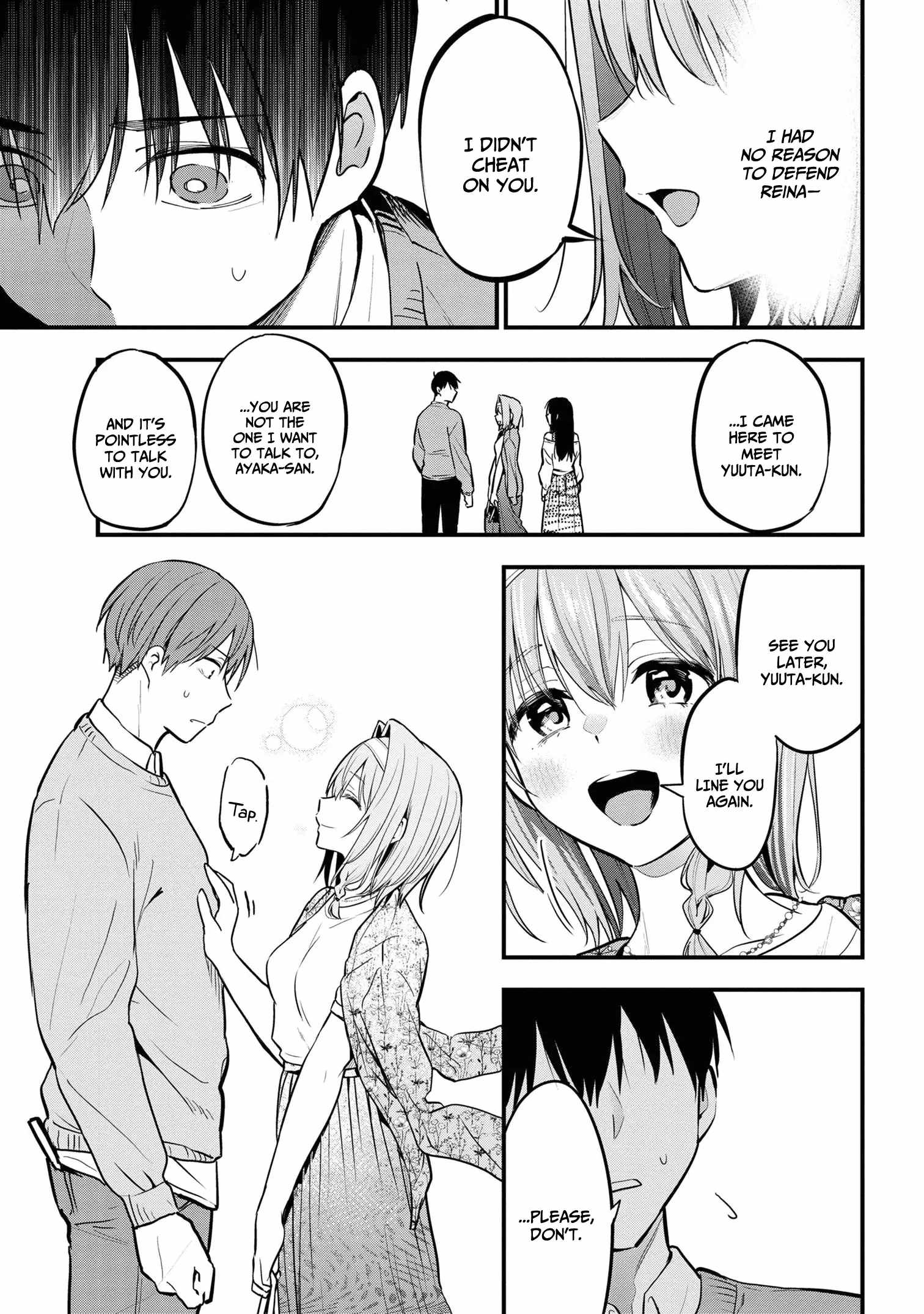 Kanojo ni Uwakisareteita Ore ga, Koakuma na Kouhai ni Natsukareteimasu chapter 17 page 28