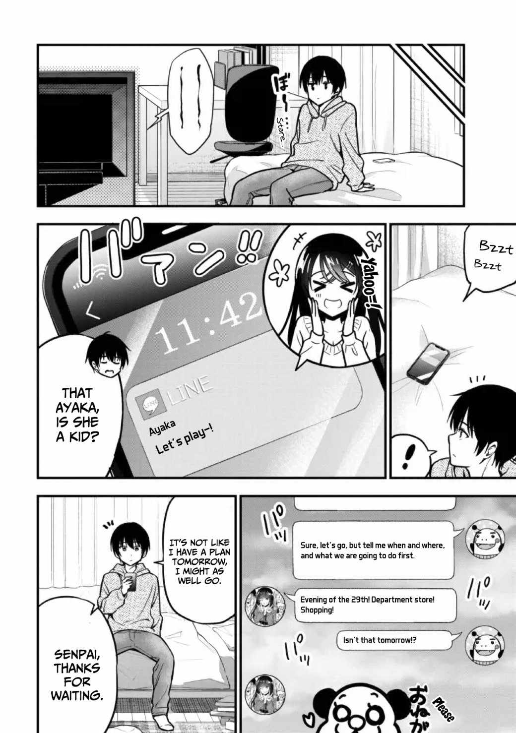 Kanojo ni Uwakisareteita Ore ga, Koakuma na Kouhai ni Natsukareteimasu chapter 3 page 17