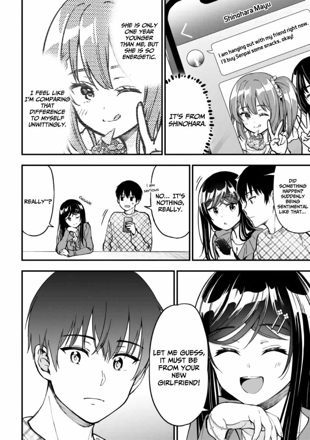 Kanojo ni Uwakisareteita Ore ga, Koakuma na Kouhai ni Natsukareteimasu chapter 4 page 13