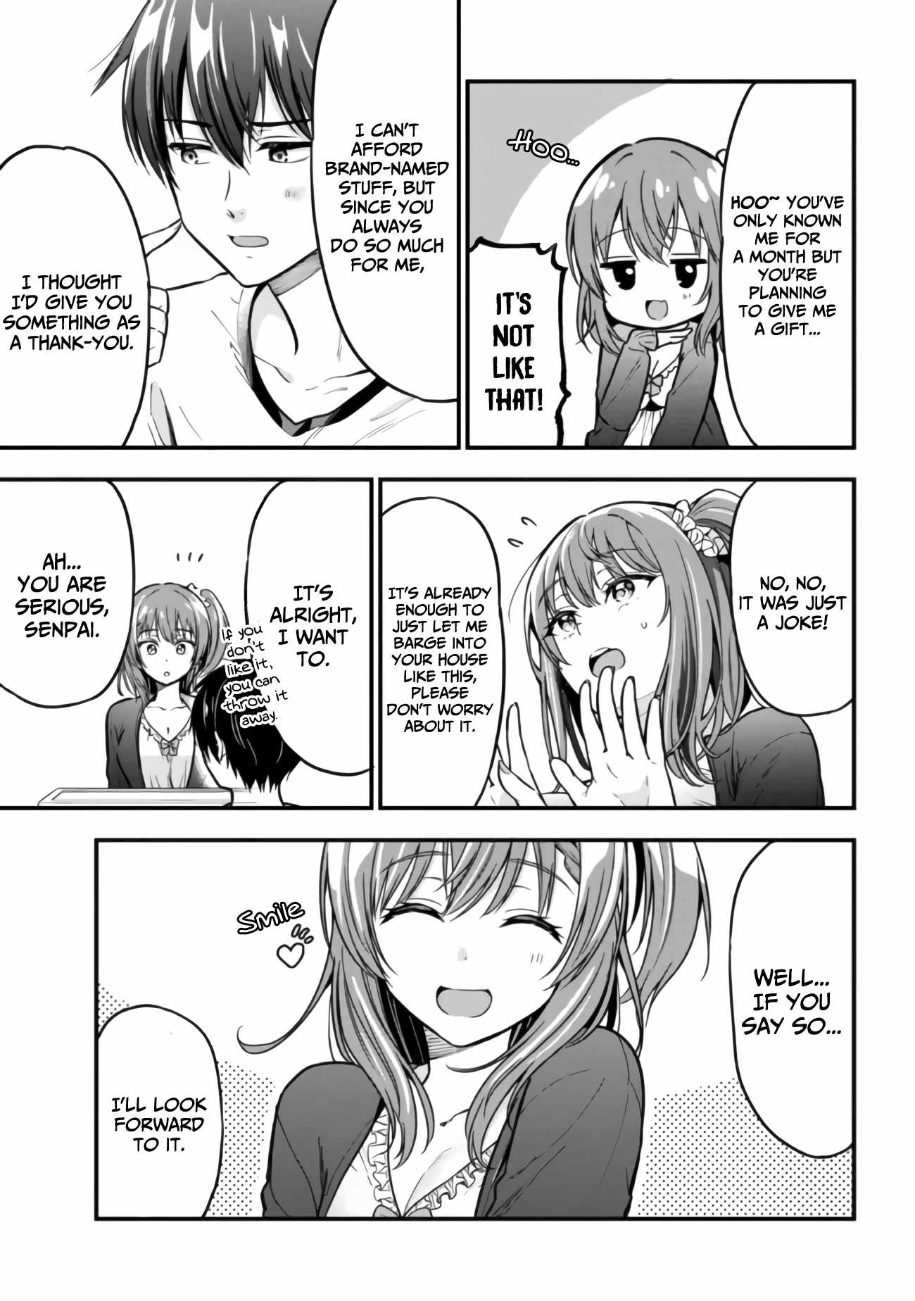 Kanojo ni Uwakisareteita Ore ga, Koakuma na Kouhai ni Natsukareteimasu chapter 6 page 8