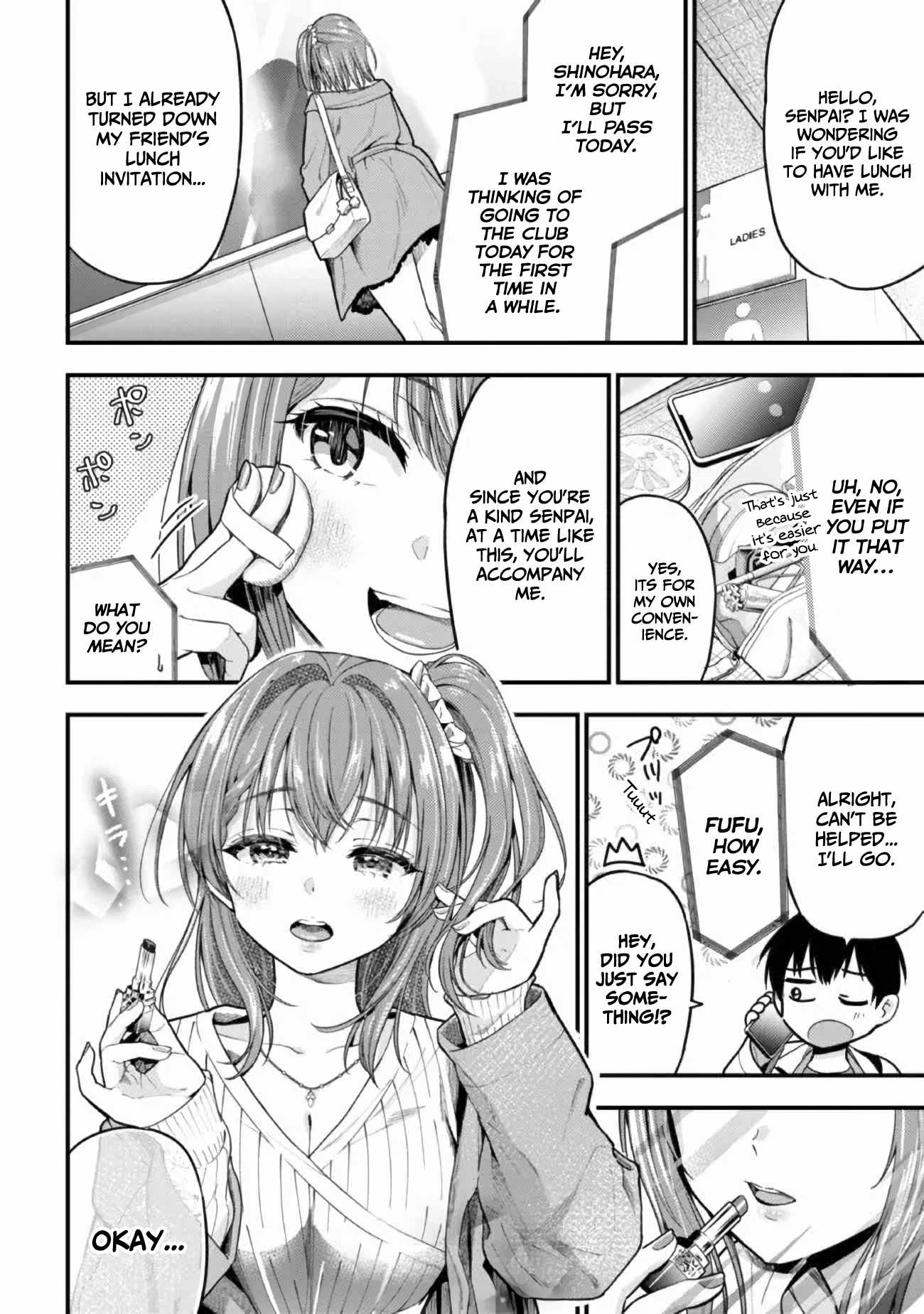 Kanojo ni Uwakisareteita Ore ga, Koakuma na Kouhai ni Natsukareteimasu chapter 9 page 21