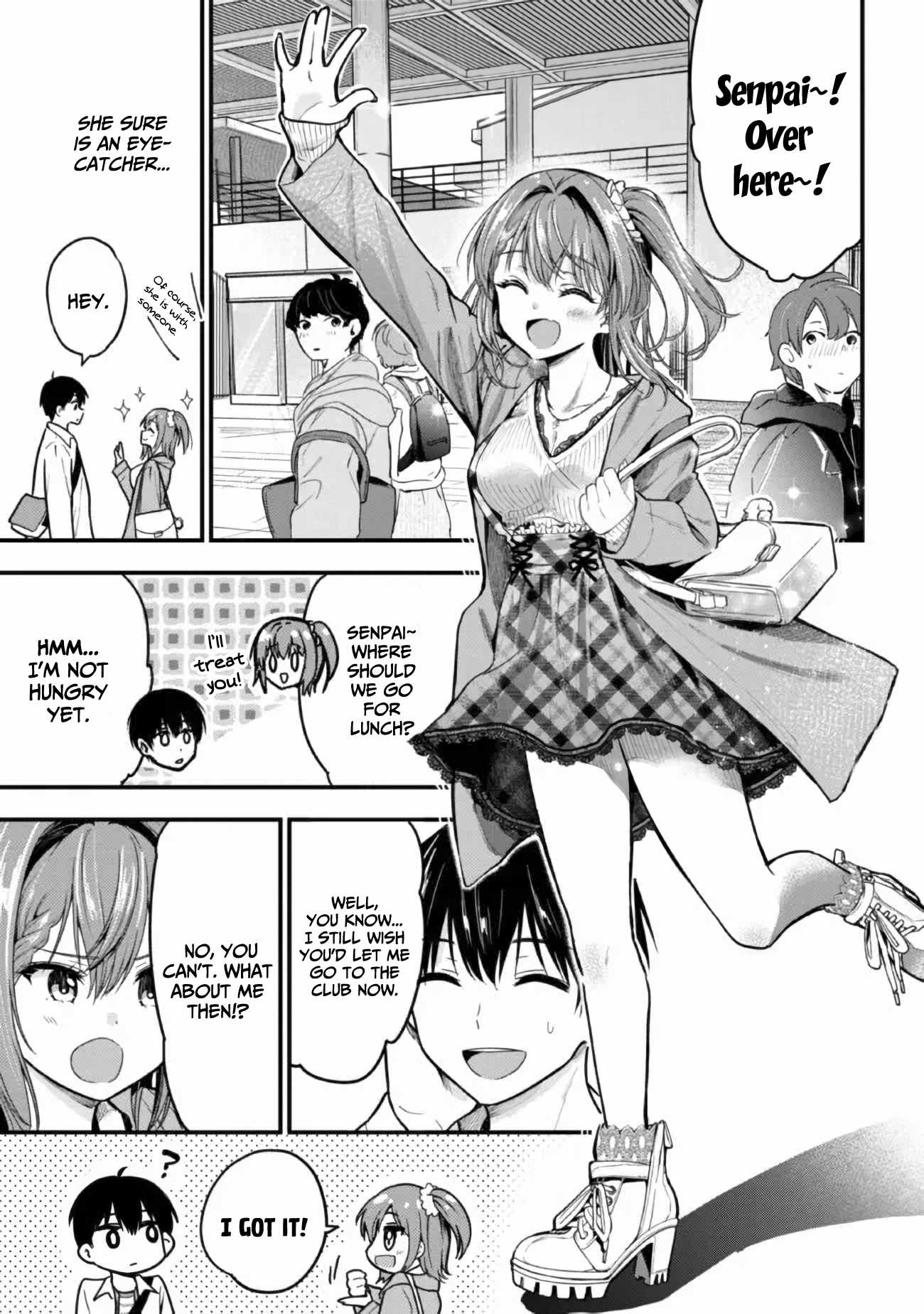 Kanojo ni Uwakisareteita Ore ga, Koakuma na Kouhai ni Natsukareteimasu chapter 9 page 22