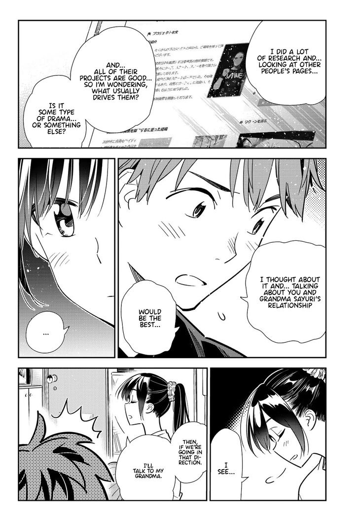 Kanojo, Okarishimasu chapter 108 page 14