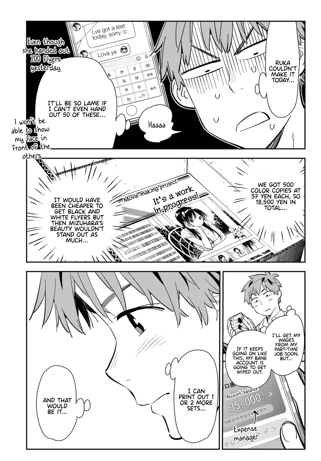 Kanojo, Okarishimasu chapter 120 page 8