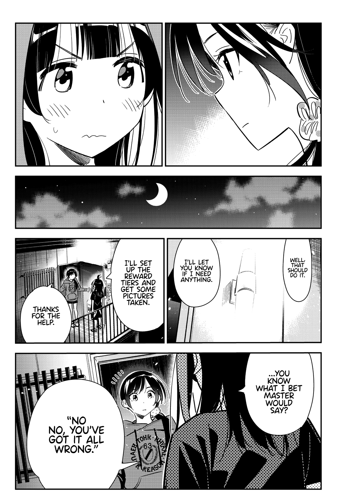 Kanojo, Okarishimasu chapter 122 page 13