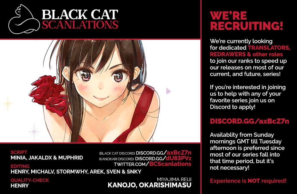 Kanojo, Okarishimasu chapter 141 page 1