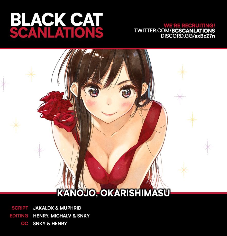 Kanojo, Okarishimasu chapter 153 page 1