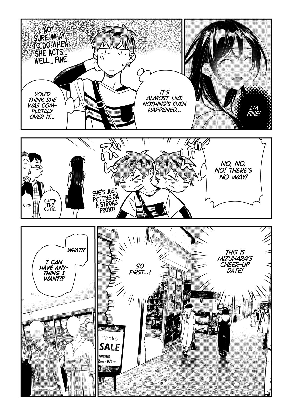 Kanojo, Okarishimasu chapter 158 page 10