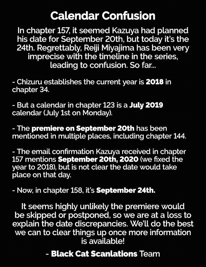 Kanojo, Okarishimasu chapter 158 page 21