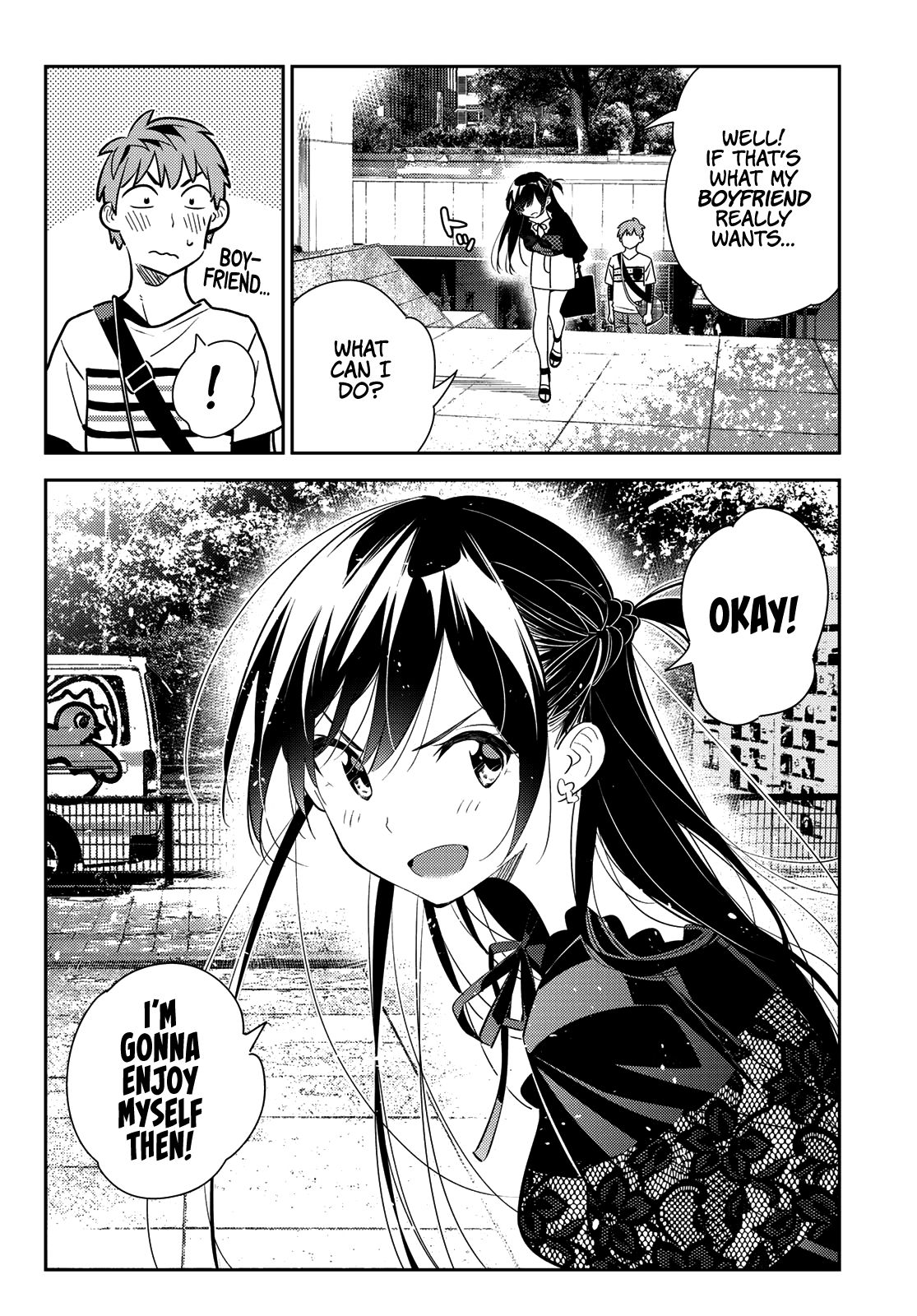 Kanojo, Okarishimasu chapter 160 page 15