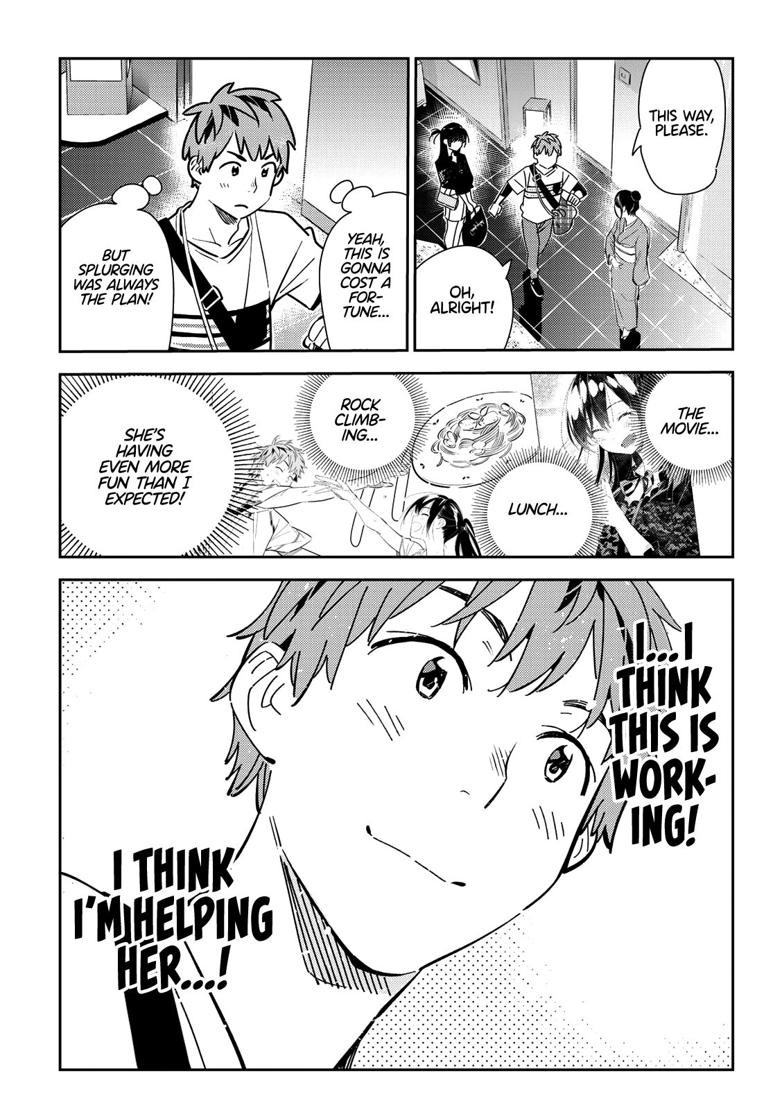 Kanojo, Okarishimasu chapter 161 page 18