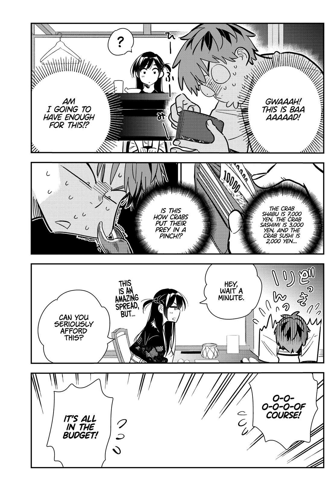 Kanojo, Okarishimasu chapter 162 page 4