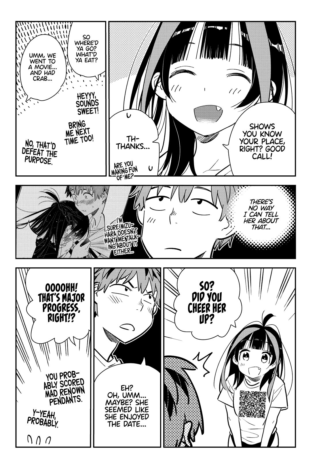 Kanojo, Okarishimasu chapter 165 page 15